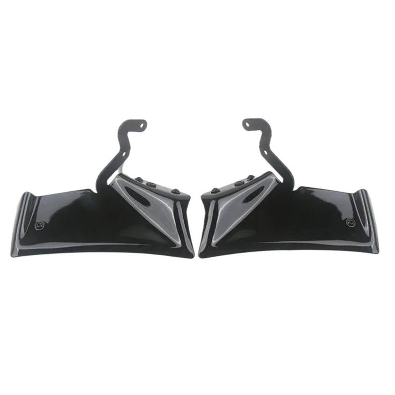 PPWIALL Motorrad Seitenspoiler Frontflügel Für YA&MA&HA Für MT10 MT 10 SP 2022 2023 2024 Motorrad Sport Downforce Nackte Frontspoiler Aerodynamischer Deflektor Spoiler Hinten Festen Flügel(3) von PPWIALL