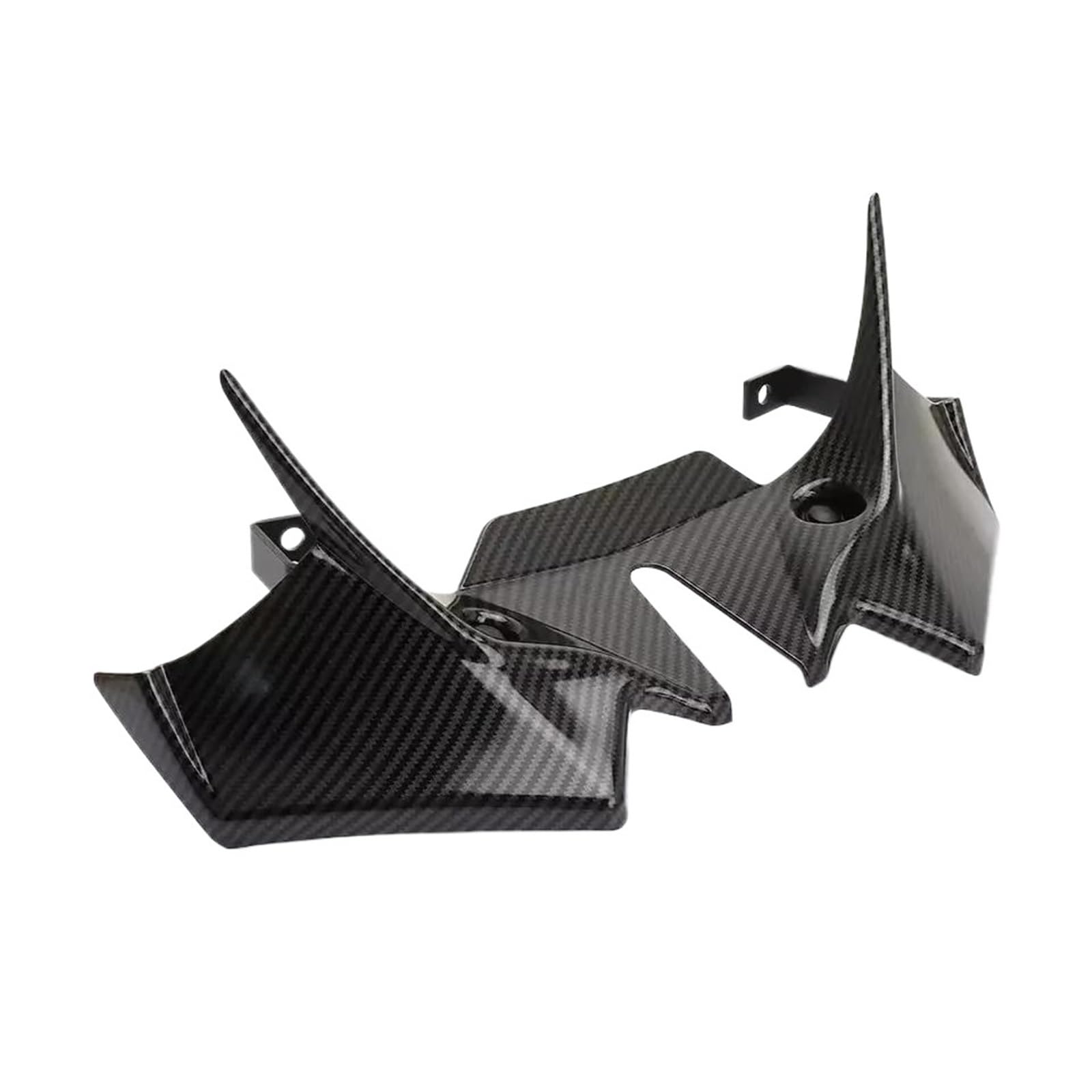 PPWIALL Motorrad Seitenspoiler Für Kawasaki Für Z650 2021 2022 2023 2024 Motorrad Sport Abtrieb Nackt Front Spoiler Aerodynamische Flügel Deflektor Kit Spoiler Hinten Festen Flügel(3) von PPWIALL