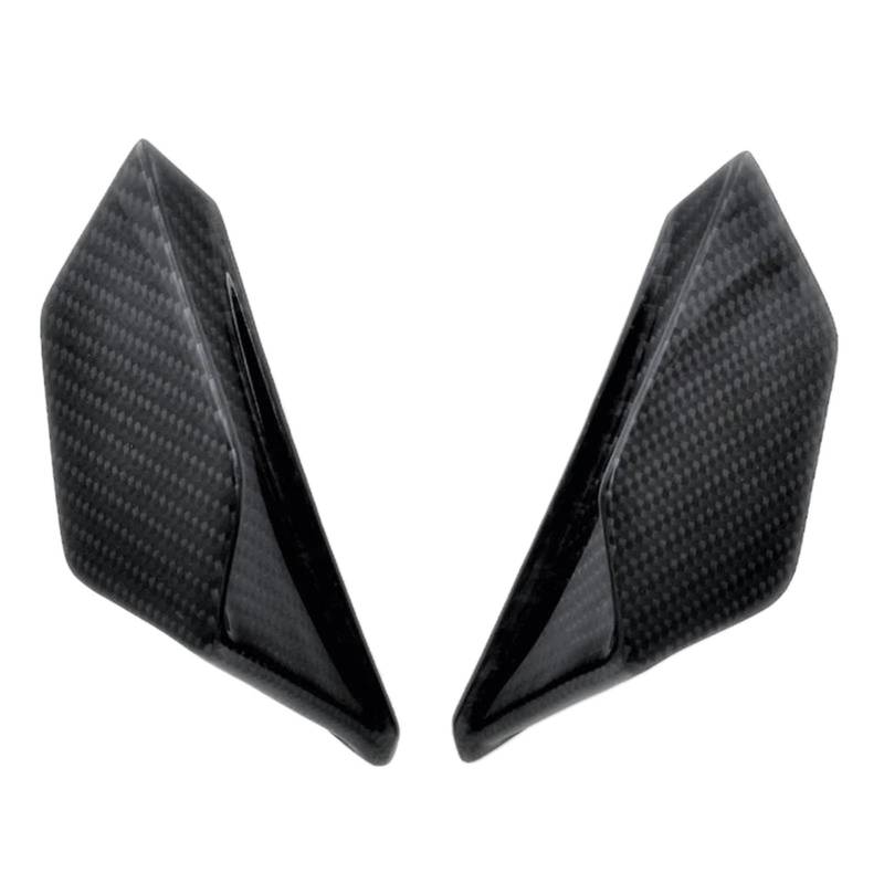 PPWIALL Motorrad Seitenspoiler Motorrad Winglet Aerodynamische Flügel Kit Spoiler Abdeckung Zubehör Universal Für Ya&ma&ha Für NMAX Xmax Spoiler Hinten Festen Flügel von PPWIALL