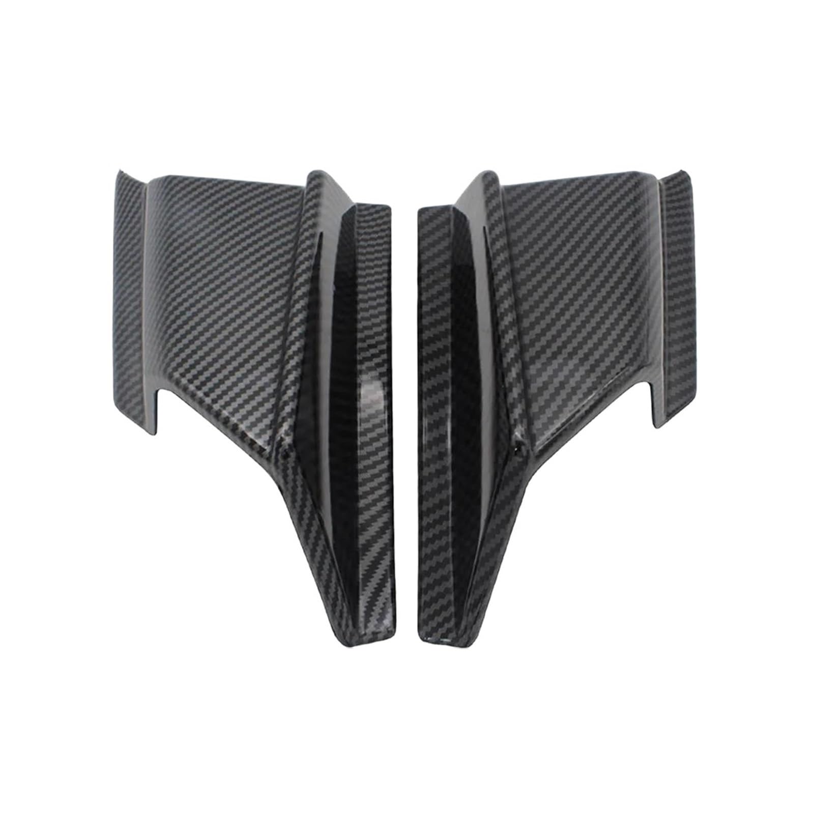 PPWIALL Motorrad Seitenspoiler Motorrad Winglet Aerodynamische Seite Wind Fin Spoiler ABS Front Verkleidung Schutz Flügel Abdeckung Für ADV150 2019 2020 Motorrad Winglet Abdeckung Passend(2) von PPWIALL