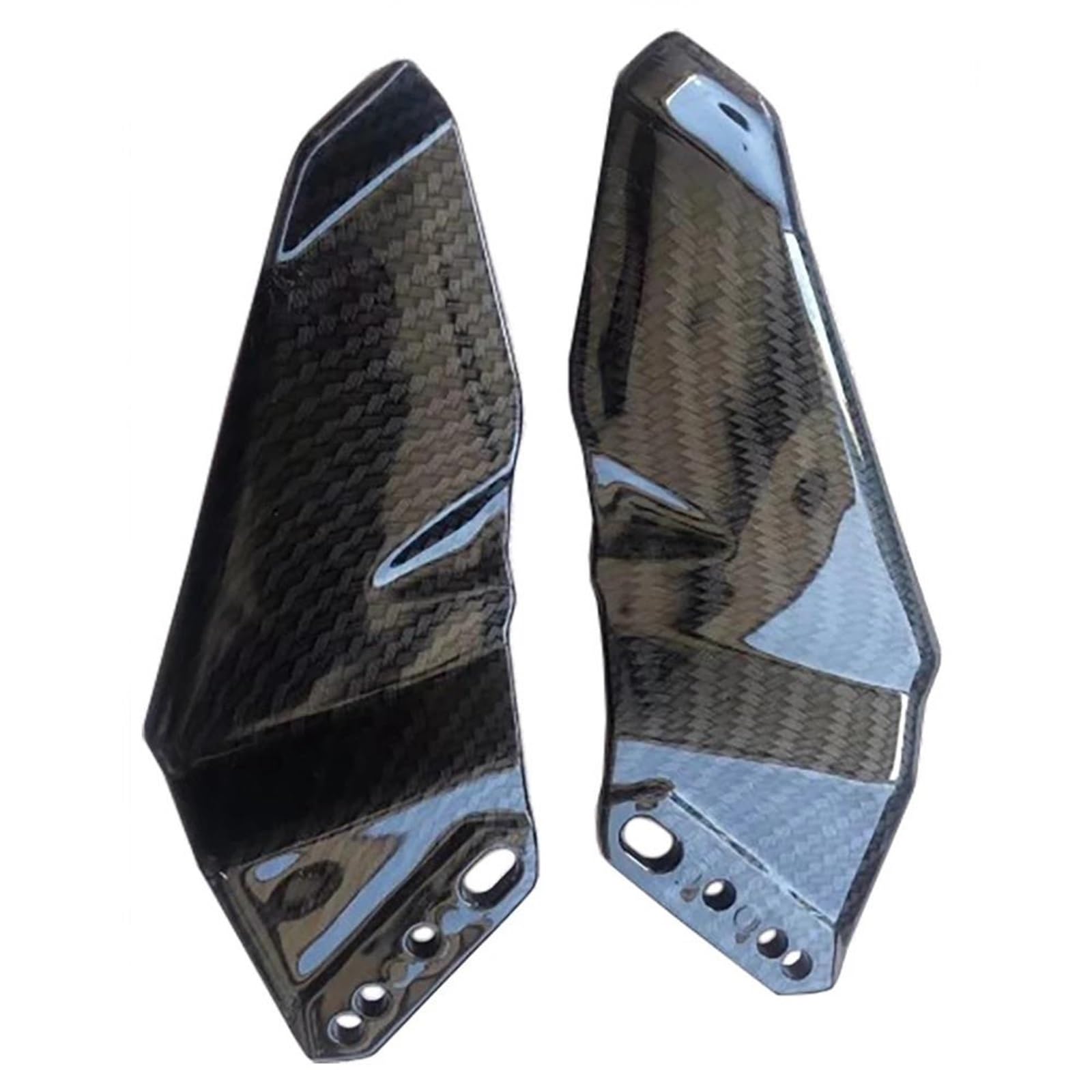 PPWIALL Motorrad Seitenspoiler Motorrad Winglet Kunststoff Für Suzuki Für GSX1300R Hayabusa GSX-R600 GSXR1000 GSX750 GSXR1000R Flügel Spoiler Spoiler Hinten Festen Flügel(2) von PPWIALL