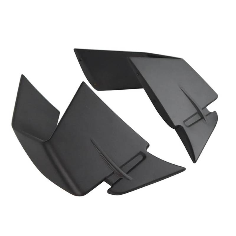 PPWIALL Motorrad Seitenspoiler Winglet Mit Schrauben Für M1000RR S1000RR 2019-2022 Motorrad Oberen Verkleidung Flügel Lassen Front Spoiler ABS Kunststoff Spoiler Hinten Festen Flügel(1) von PPWIALL