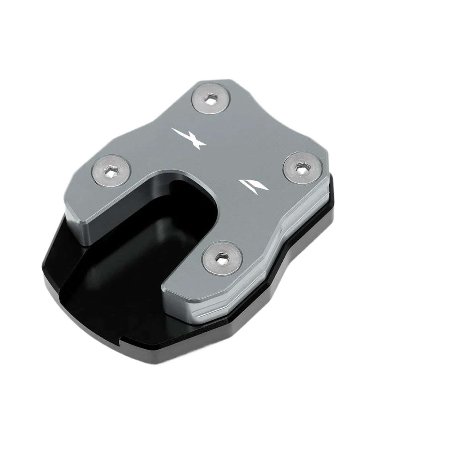 PPWIALL Motorrad-Seitenständerplatte Für PCX 160/150/125 2010-heute Motorrad CNC Seitenständer Vergrößerer Kickstand Vergrößern Platte Pad Unterstützungszubehör(1) von PPWIALL