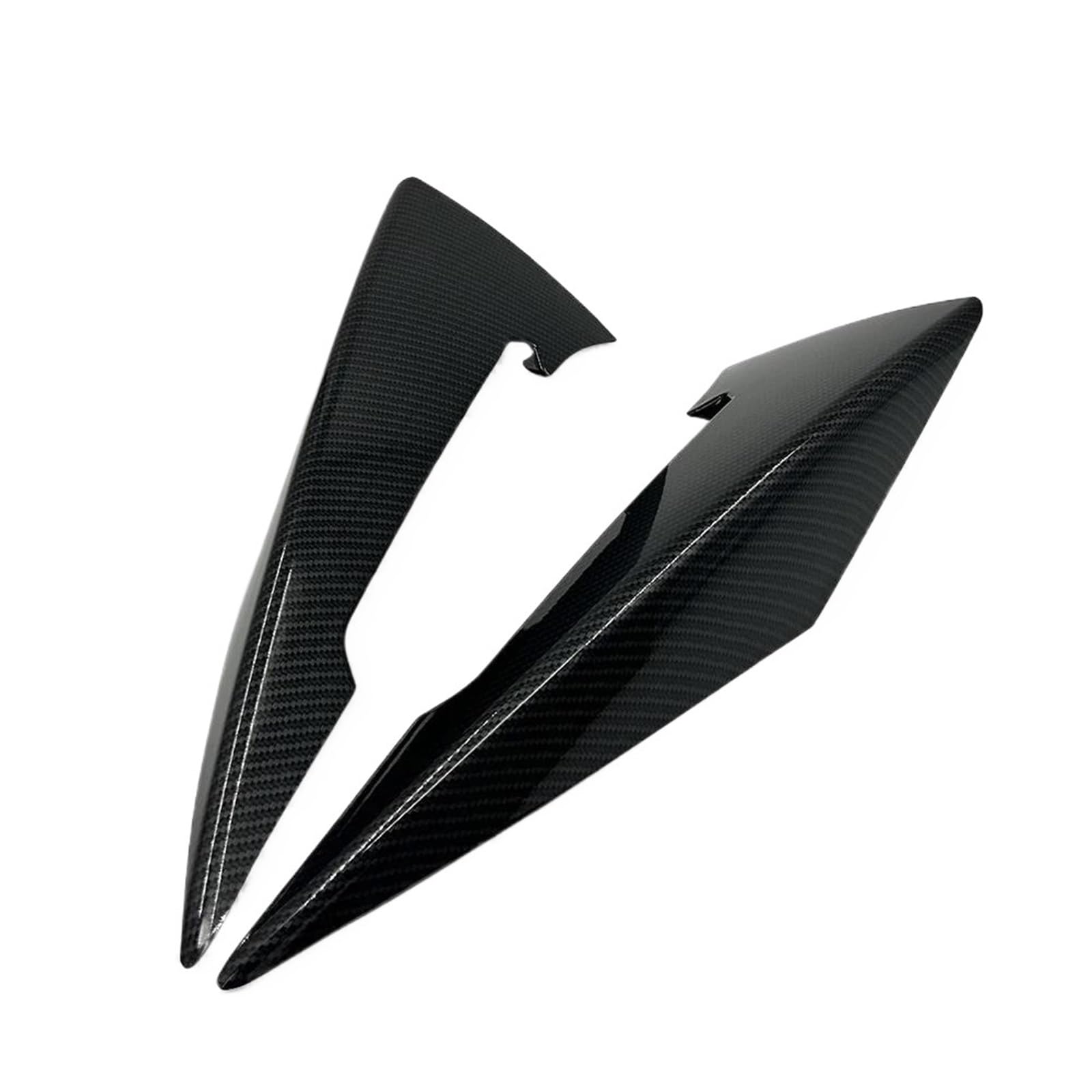 PPWIALL Motorrad Spoiler Für Ya&ma&ha Für XMAX300 2023 Motorrad Seitenschutz Feste Windflügel Frontverkleidung Seitenspoiler Winglets Frontverkleidung(2) von PPWIALL