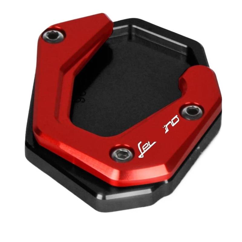 PPWIALL Motorrad Ständerplatte FÜR Benelli FÜR Leoncino 250 BNT BJ250 BJ300 BJ302 BN250 BN302 BN300 Motorrad Zubehör Seitenständer Ständer Vergrößern Platte Pad Verlängerung Pad(5) von PPWIALL