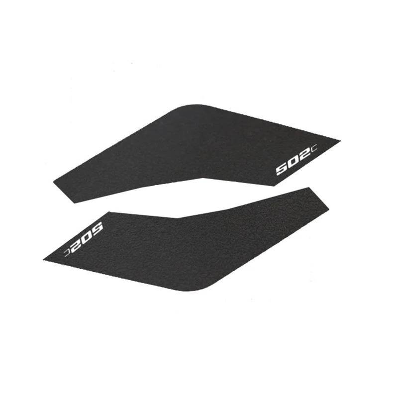 PPWIALL Motorrad Tankdeckel Aufkleber Motorrad Anti Slip Öl Tank Pad Abdeckung Schutz Aufkleber Aufkleber Gas Kraftstoff Knie Grip Traktion Seite Für Benelli Für 502C Tankpad Aufkleber Protector(1) von PPWIALL