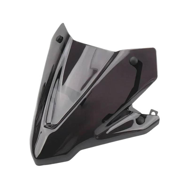 PPWIALL Motorrad Windschild Motorrad Sport Windschutzscheibe Windschutz Verkleidung Windschutz Visier Deflektor Für CB750 Hornet 2023 Windschutzscheibe Motorrad(Black) von PPWIALL