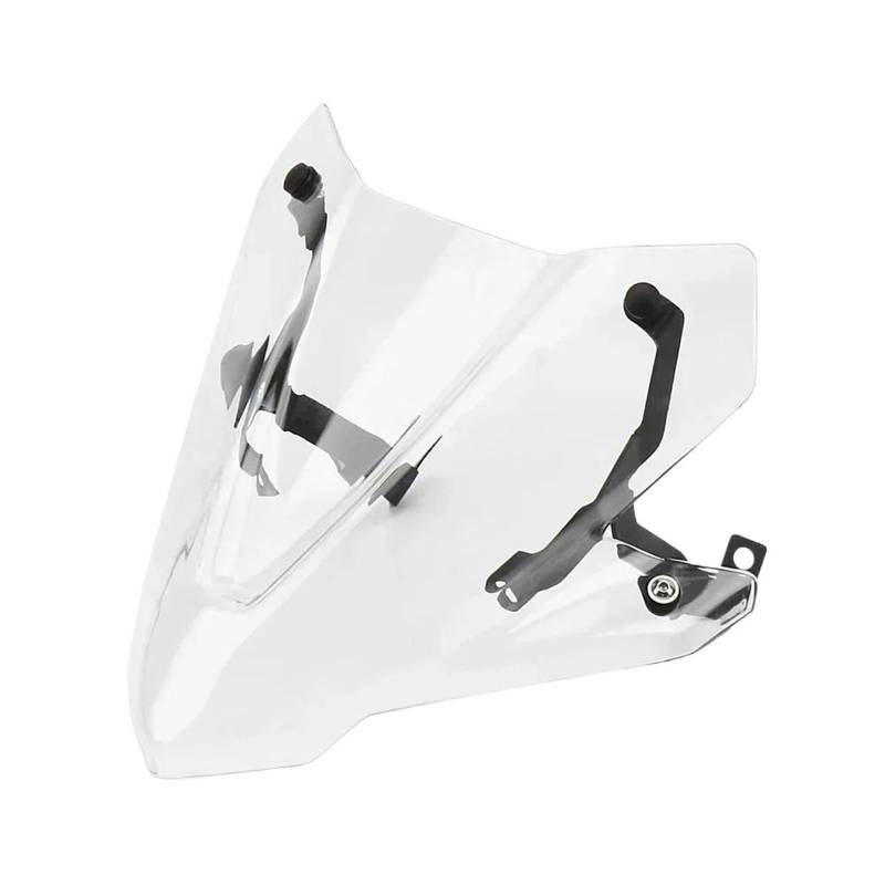 PPWIALL Motorrad Windschild Motorrad Sport Windschutzscheibe Windschutz Verkleidung Windschutz Visier Deflektor Für CB750 Hornet 2023 Windschutzscheibe Motorrad(Transparent) von PPWIALL