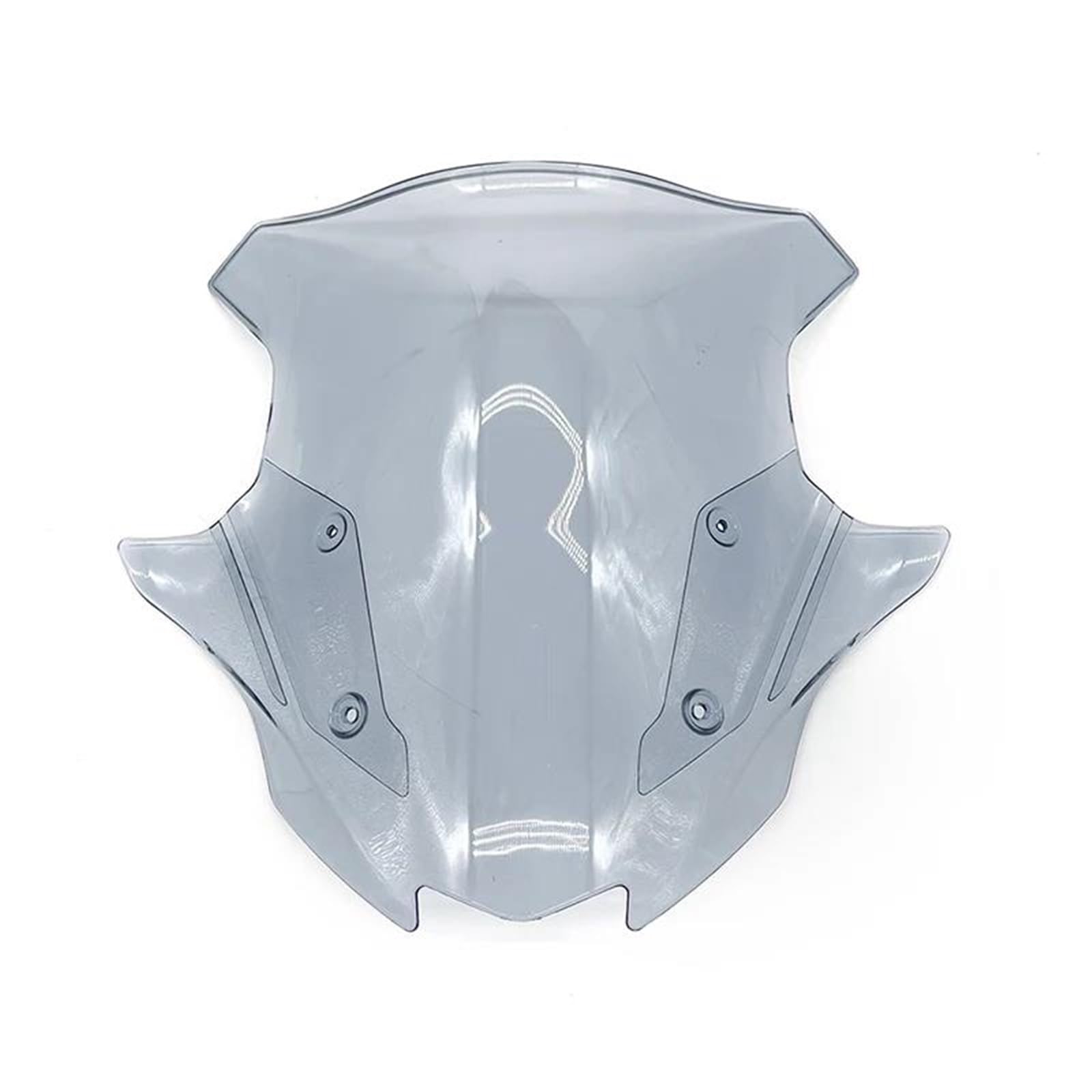 PPWIALL Motorrad Windschild Motorrad Windschutzscheibe Windabweiser Displayschutzfolie Frontverkleidung Zubehör Für Kawasaki Für V-Sys 650 2023–2024 Windschutzscheibe Motorrad(Transparent) von PPWIALL