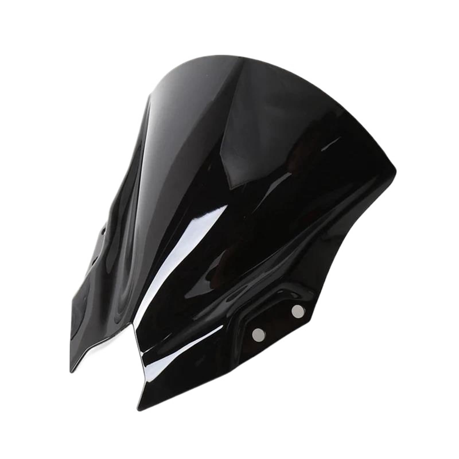 PPWIALL Motorrad Windschild Motorrad-Windschutzscheiben-Windschutz-Schutz Für Kawasaki Für N-Ja 500 SE 2024 2025 Windschutzscheibe Motorrad(Black) von PPWIALL