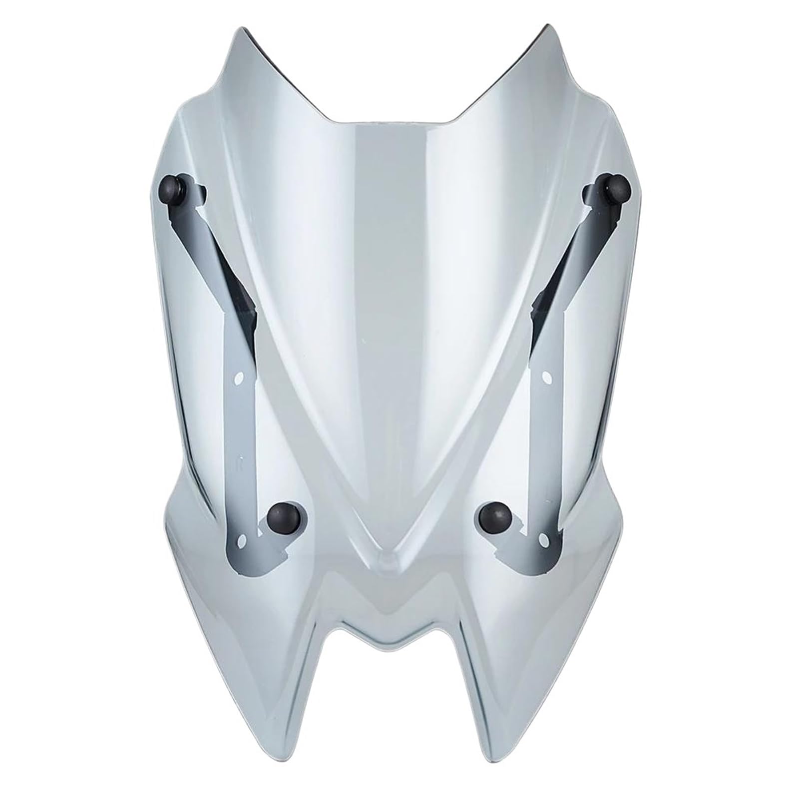 PPWIALL Motorrad Windschild Windschutzscheibe Motorrad Verkleidung Windschutzscheibe Frontscheibe Visier Für Kawasaki Für Z900 Z650 2020-2024 Windschutzscheibe Motorrad(Silver) von PPWIALL