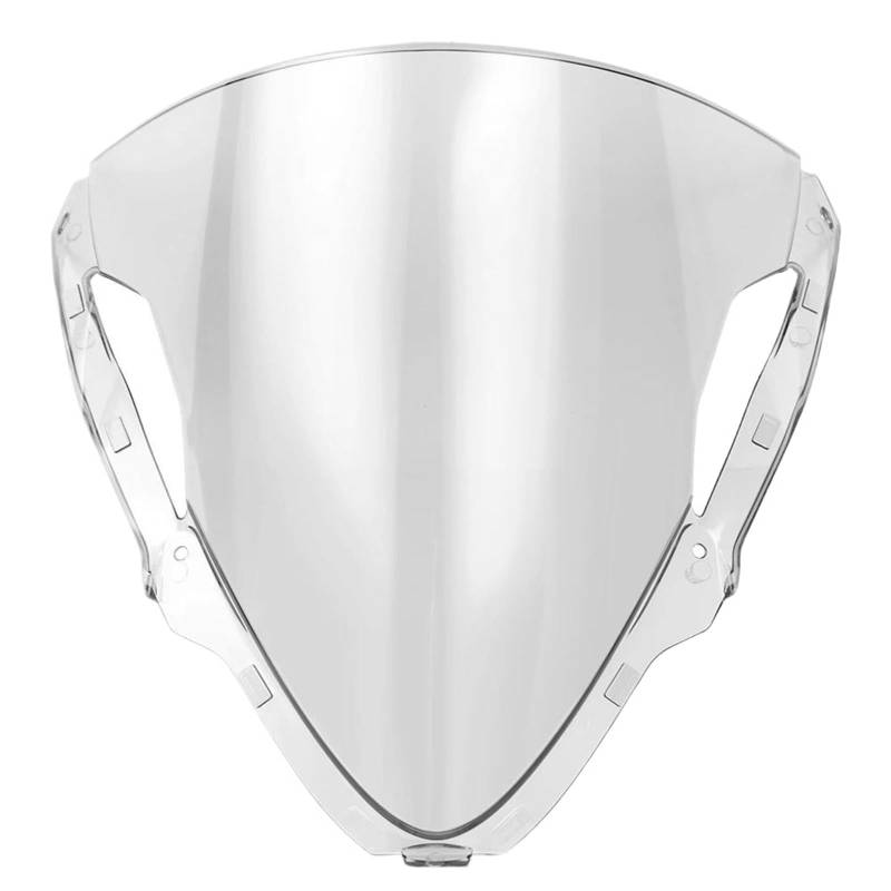 PPWIALL Motorrad Windschild Windschutzscheibe Spoiler Windschutzscheibe Motorrad Wind Deflectore Für Kawasaki Für N-ja ZX6R 2024 - Windschutzscheibe Motorrad(Clear) von PPWIALL