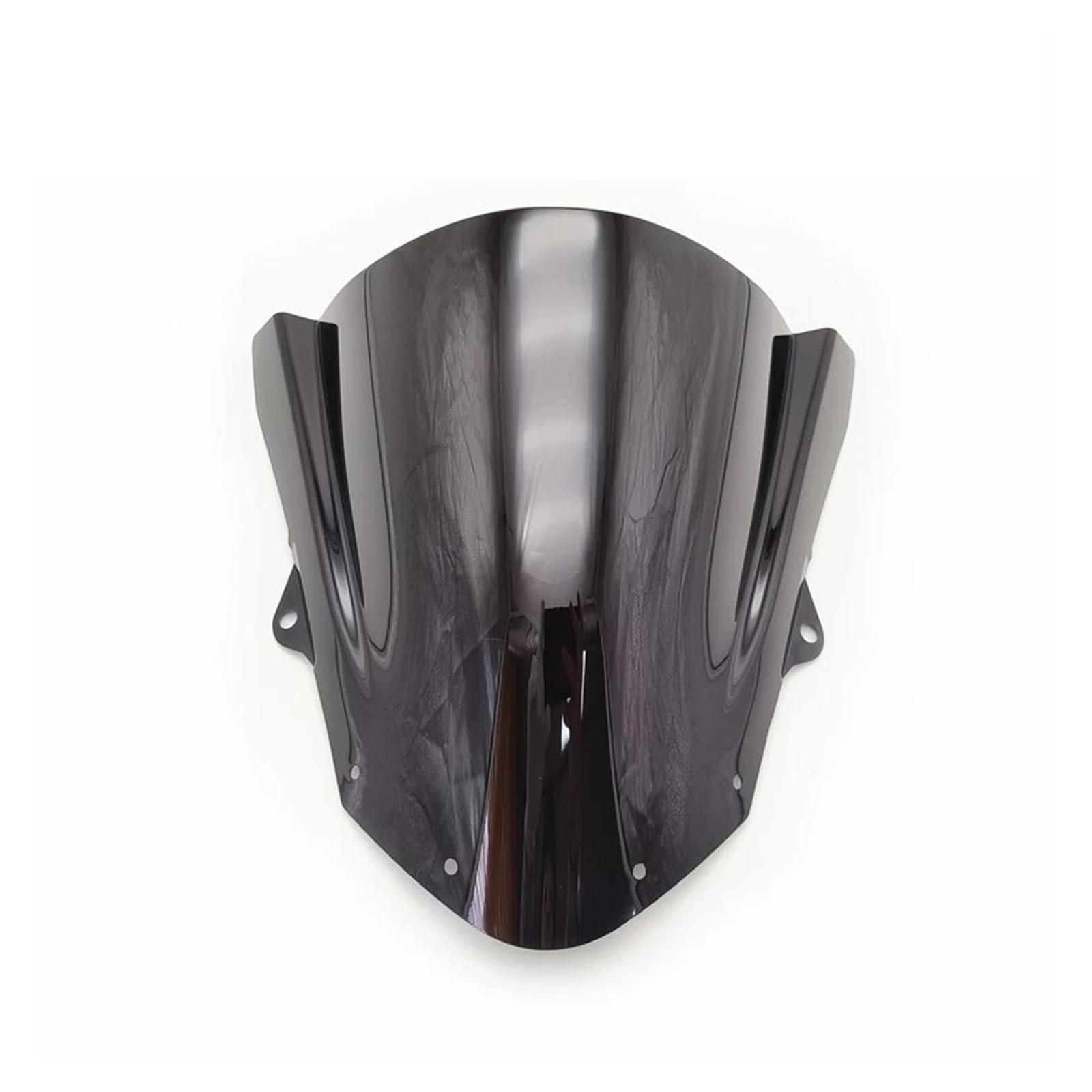 PPWIALL Motorrad Windschild Windschutzscheibe Spoiler Windschutzscheibe Schwarz Transparent Windabweiser Für ZX6R 636 2009-2010-2011-2012-2013-2014-2015-2016 Windschutzscheibe Motorrad(Black) von PPWIALL