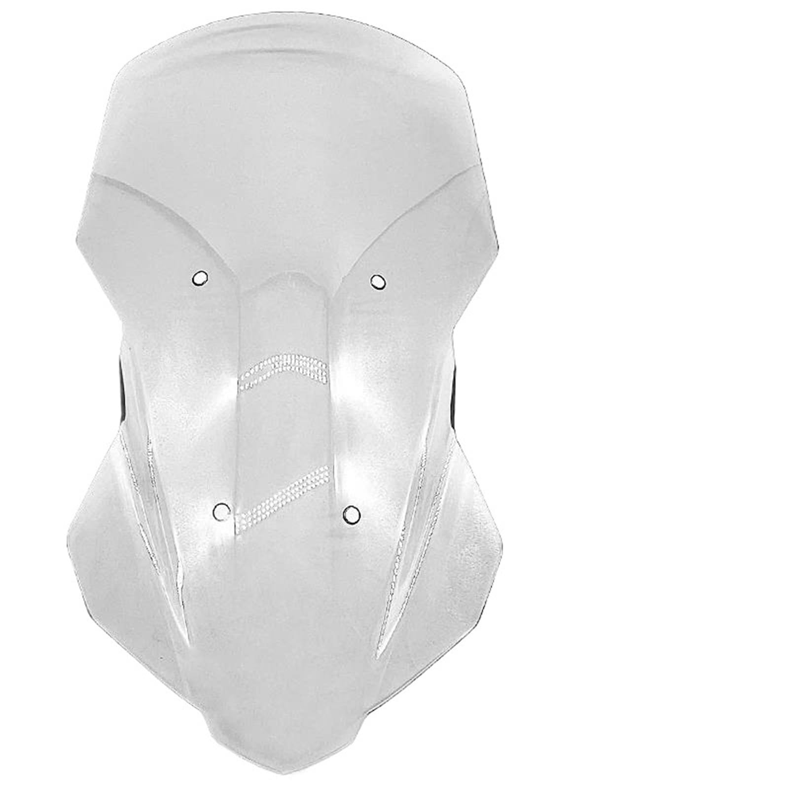 PPWIALL Motorrad Windschild Windschutzscheibe Windschutz Motorrad Windabweiser Schild Bildschirm Zubehör Für Ya&ma&ha Für Tracer 700 Tracer 7 2020-2022 Windschutzscheibe Motorrad(Clear) von PPWIALL