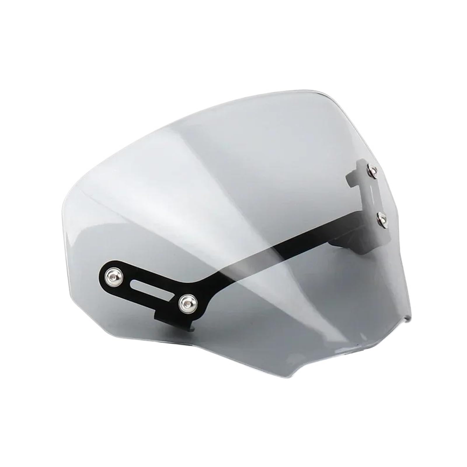 PPWIALL Motorrad Windschild Windschutzscheibe Windschutzscheibe Schild Mit Halterung Motorradzubehör 3 Farben Für CB750 Hornet 2023 Windschutzscheibe Motorrad(Smoke) von PPWIALL