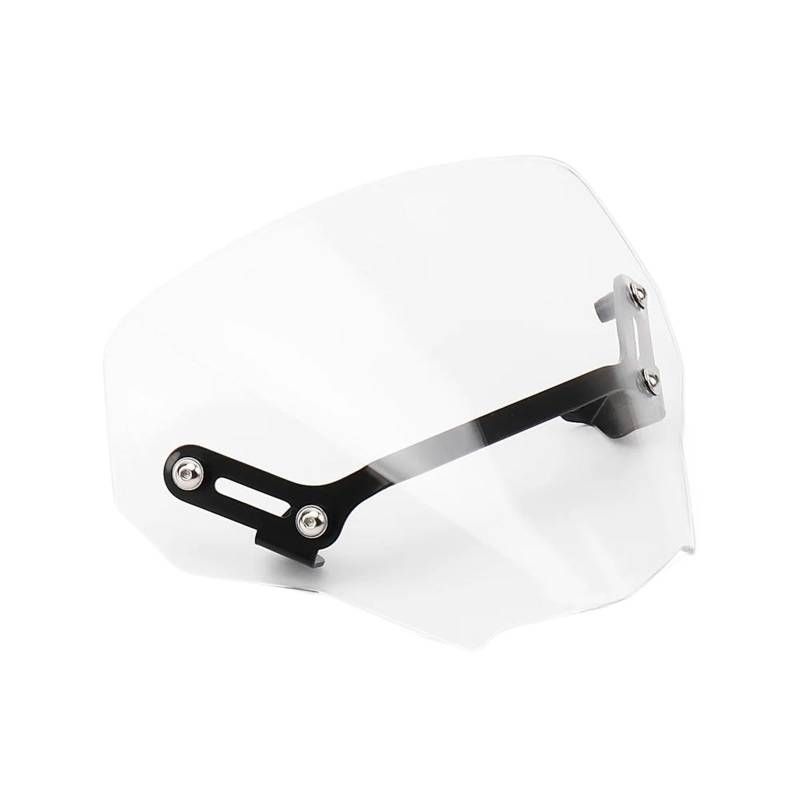 PPWIALL Motorrad Windschutzscheibe Motorrad Acryl Windabweiser Windschutz Windschutz Frontscheibe Abdeckung Für CB750 Hornet 2023 Spoiler Deflektor(Clear) von PPWIALL