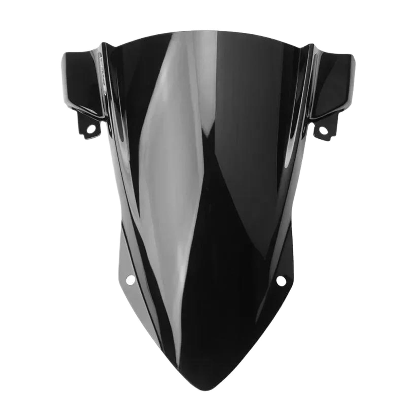 PPWIALL Motorrad Windschutzscheibe Motorrad Double Bubble Windschutzscheibe Deflektor Schutz Wind Bildschirm Für S1000RR 2019 2020 2021 2022 2023 Spoiler Deflektor(Black) von PPWIALL