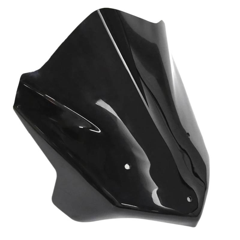 PPWIALL Motorrad Windschutzscheibe Motorrad Sport Touring Windschutzscheibe Viser Visier Windabweiser Windschutz Für F800R 2015 2016 2017 2018 2019 2020 Spoiler Deflektor(Dark Smoke) von PPWIALL