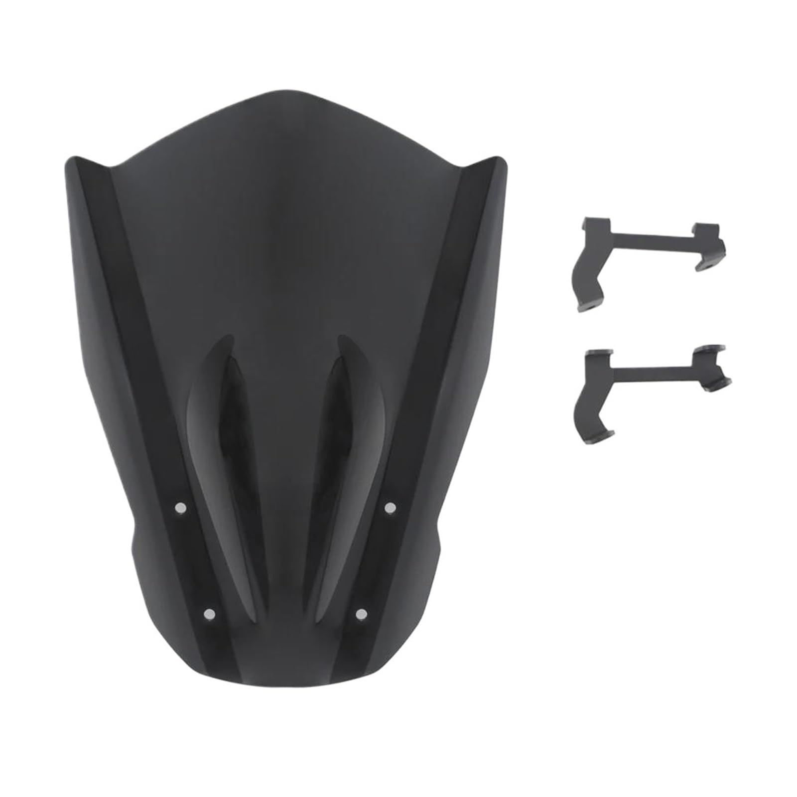 PPWIALL Motorrad Windschutzscheibe Motorrad Touring Wind Shield Schirm Deflektor Reise Windschutzscheibe Visier Für Ya&ma&ha Für FZ-07 MT-07 2013-2016 2017 Spoiler Deflektor(2) von PPWIALL