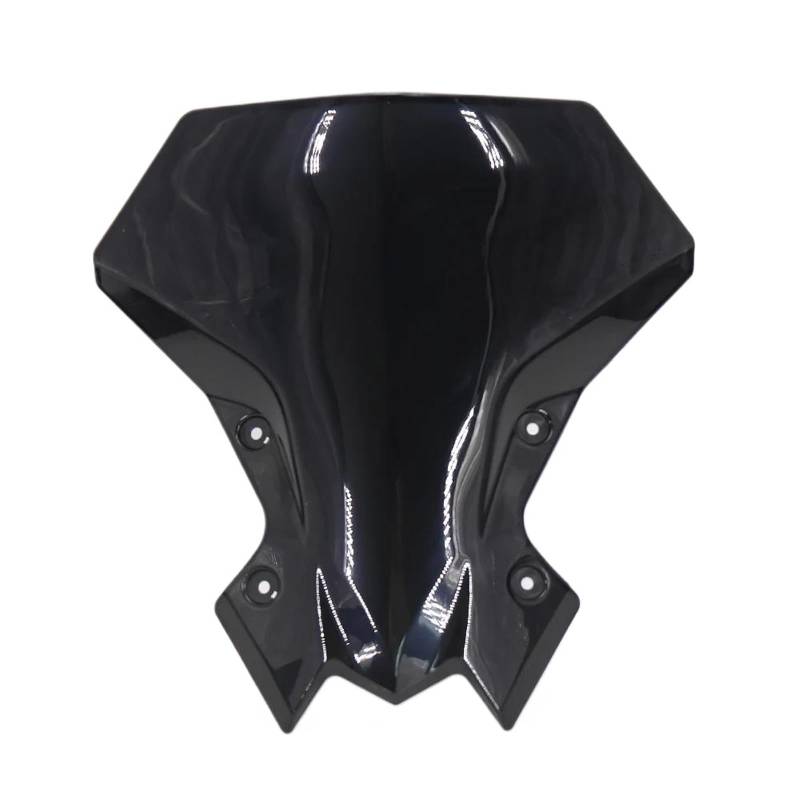 PPWIALL Motorrad Windschutzscheibe Motorrad Windschutzscheibe ABS Windschutz Deflektor Winddicht Wind Schild Visier Motorrad Zubehör Für Kawasaki Für Z650 2020 2021 Spoiler Deflektor(Black) von PPWIALL