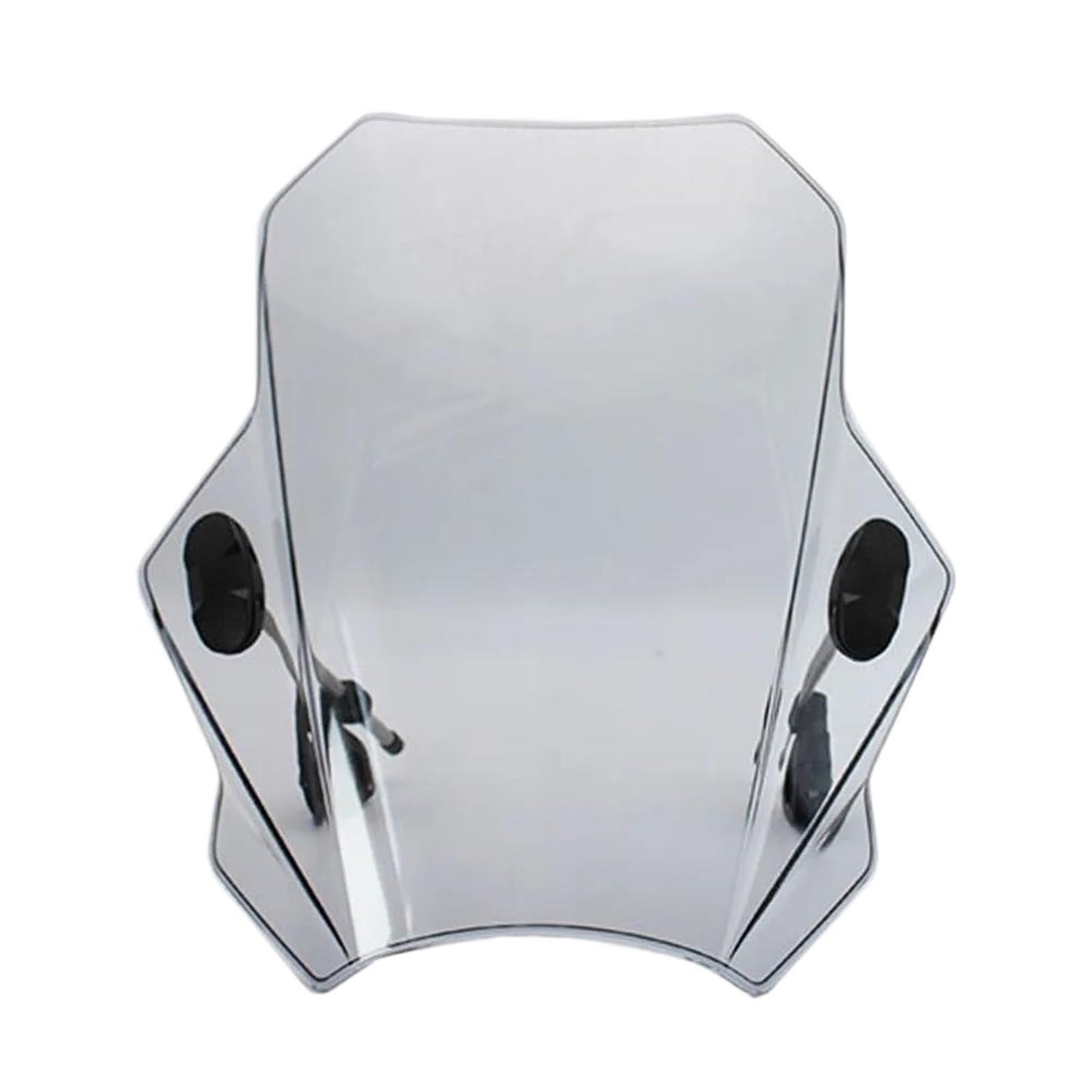 PPWIALL Motorrad Windschutzscheibe Motorrad Windschutzscheibe Deckt Bildschirm Rauch Objektiv Motorräder Deflektor Universal Für Kawasaki Für Z650 Z800 Z900 Z1000 Spoiler Deflektor(Light Smoke) von PPWIALL