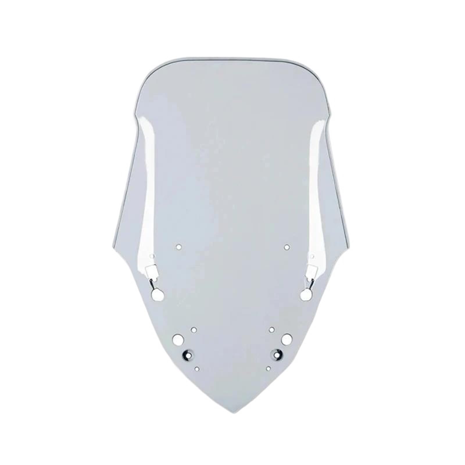 PPWIALL Motorrad Windschutzscheibe Motorrad Windschutzscheibe Windschutz Windabweiser Schild Schirm Visier Glas Für X-MAX300 2017–2022 2021 Spoiler Deflektor(Light Smoke) von PPWIALL