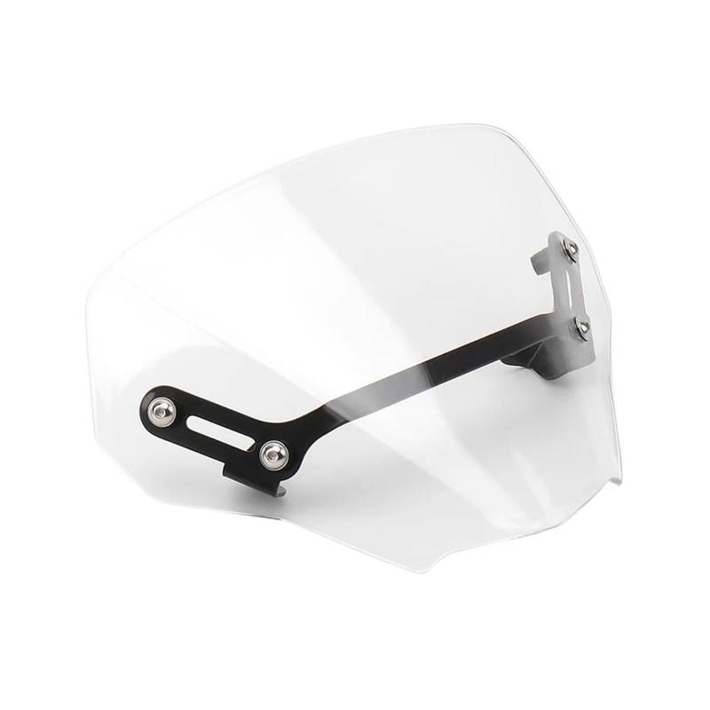 PPWIALL Motorrad Windschutzscheibe Motorrad Zubehör Windschutzscheibe Verlängerung Spoiler Windschutz Windabweiser Für CB750 Hornet 2023 Spoiler Deflektor(Transparent) von PPWIALL