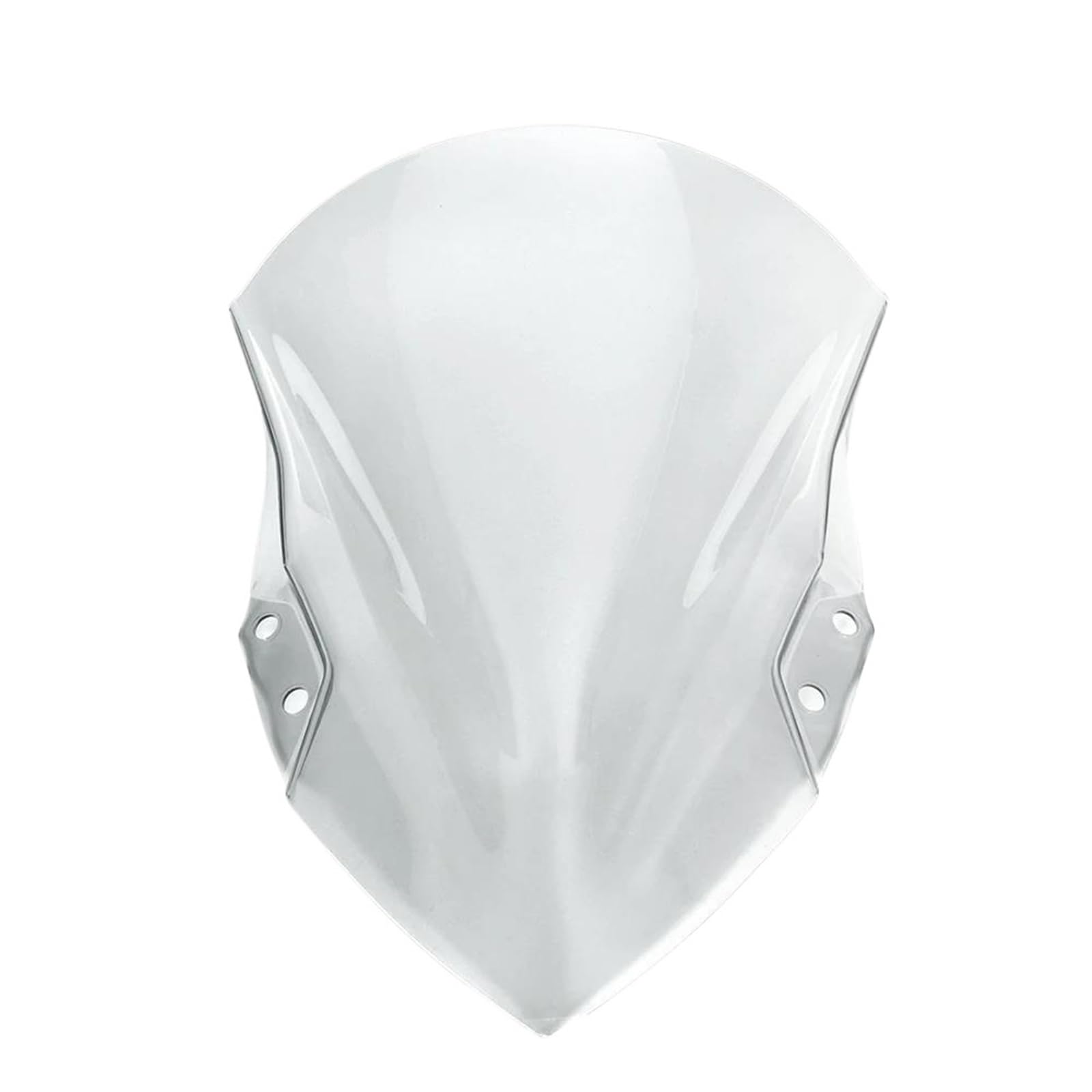 PPWIALL Motorrad Windschutzscheibe Motorrad Zubehör Windschutzscheibe Windschutz Schild Deflektor Für Kawasaki Für N-ja400 N-ja250 2018-2023 Spoiler Deflektor(Light Smoke) von PPWIALL