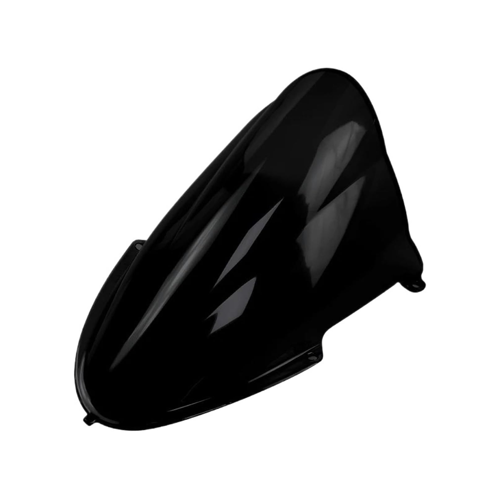 PPWIALL Motorrad Windschutzscheibe Motorrad Zubehör Windschutzscheibe Windschutz Visier Viser Wind Schild Deflektoren Für Aprilia Für RS660 2021 2022 2023 Spoiler Deflektor(Black) von PPWIALL