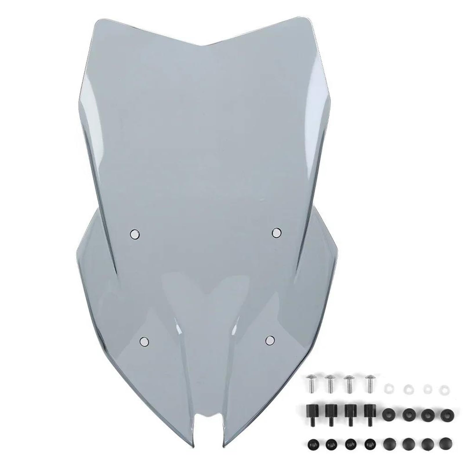 PPWIALL Motorrad Windschutzscheibe Sport Touring Windschutzscheibe Windschutz Visier Deflektor Windschutzscheibe Schild Motorrad Zubehör Für F900XR 2020 2024 Spoiler Deflektor(Clear) von PPWIALL