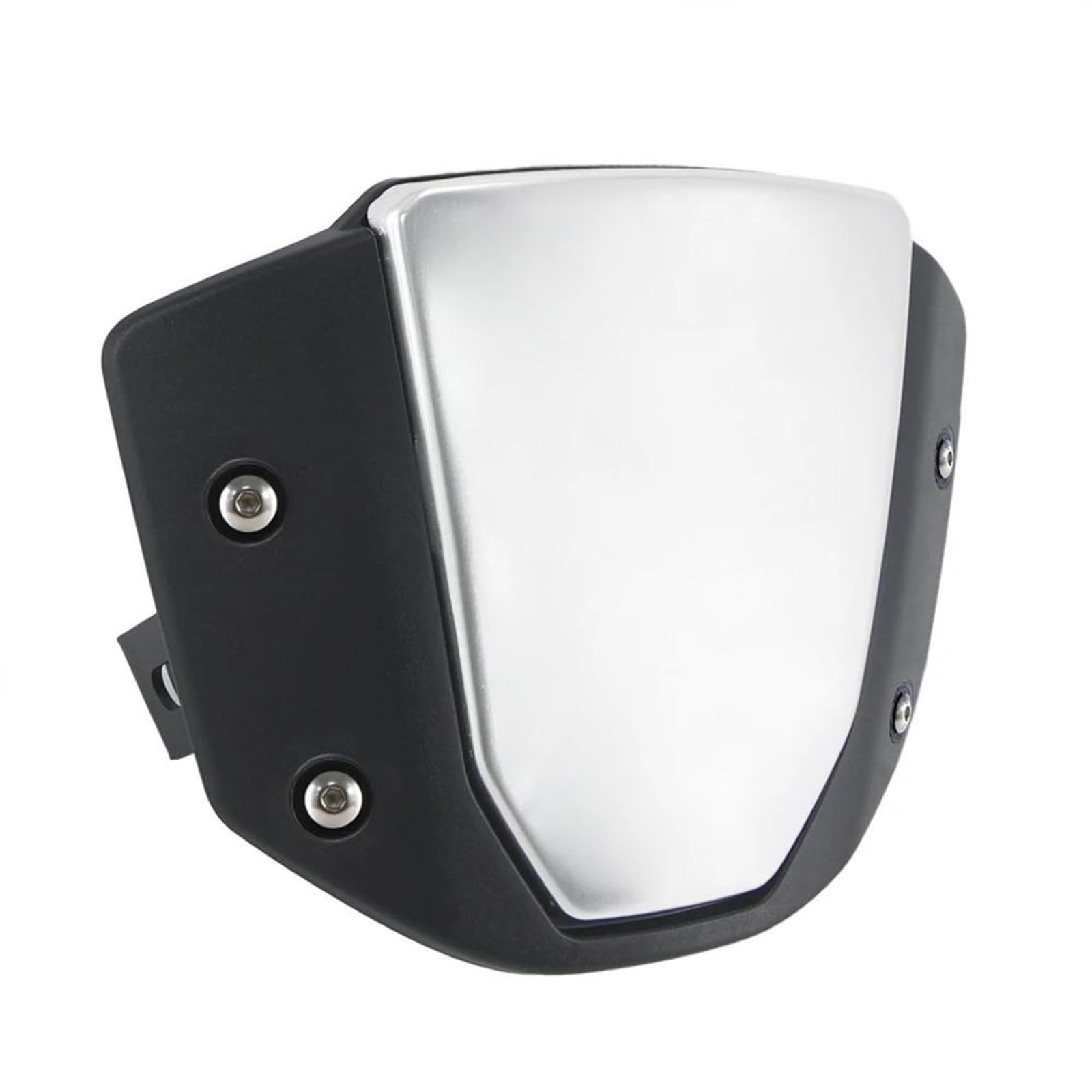 PPWIALL Motorrad Windschutzscheibe Windabweiser Motorrad Windschutzscheibe Sport Windschutzscheibe Windabweiser Visier Bildschirmhalterung Für CB650R CB1000R 2018–2020 Windschutzscheibe(Silver Black) von PPWIALL