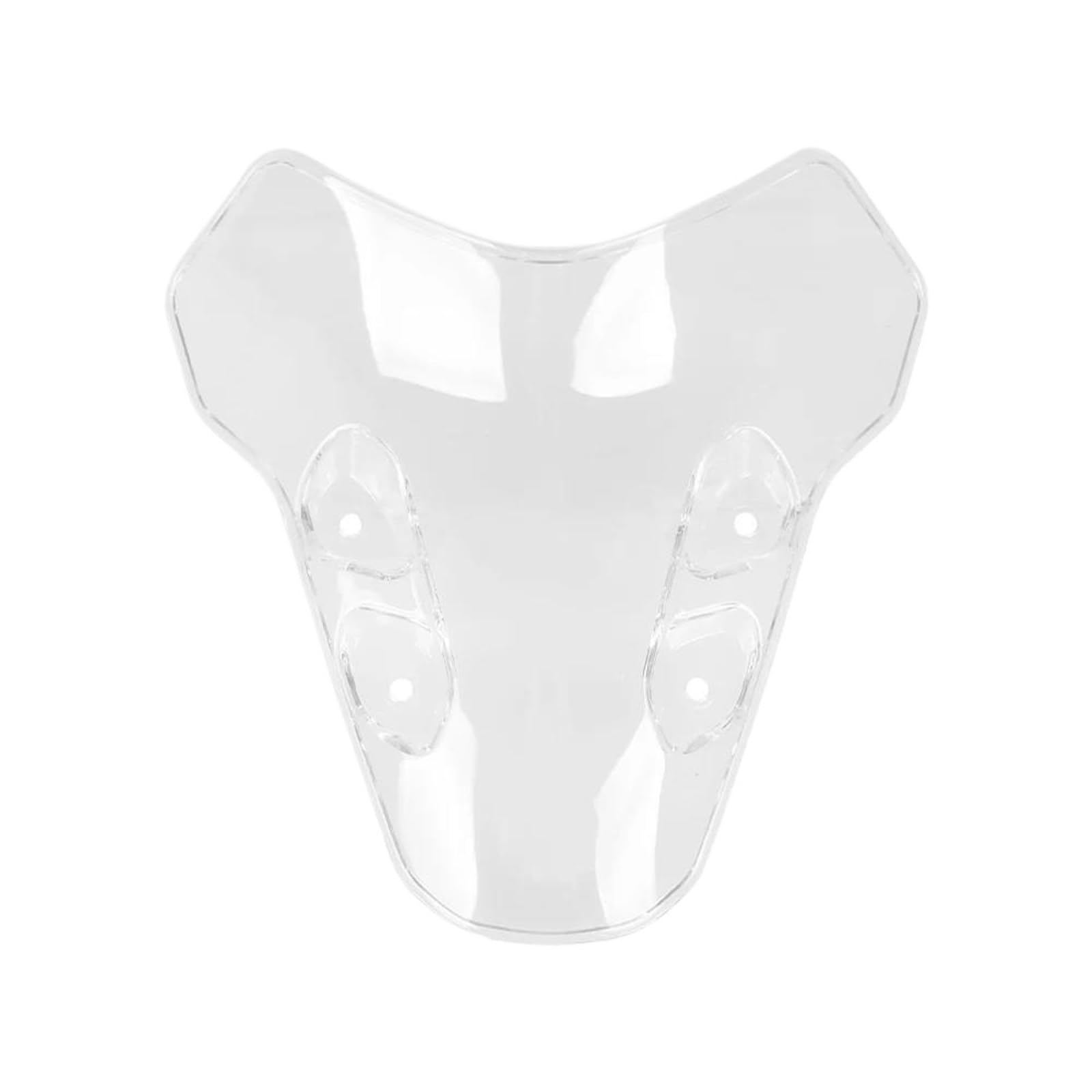 PPWIALL Motorrad Windschutzscheibe Windabweiser Motorrad Zubehör Windschutz Verlängerung Windschutzscheibe Spoiler Windabweiser Für MT-07 2021 2022 2023 2024 Windabweiser Motorrad(Clear) von PPWIALL