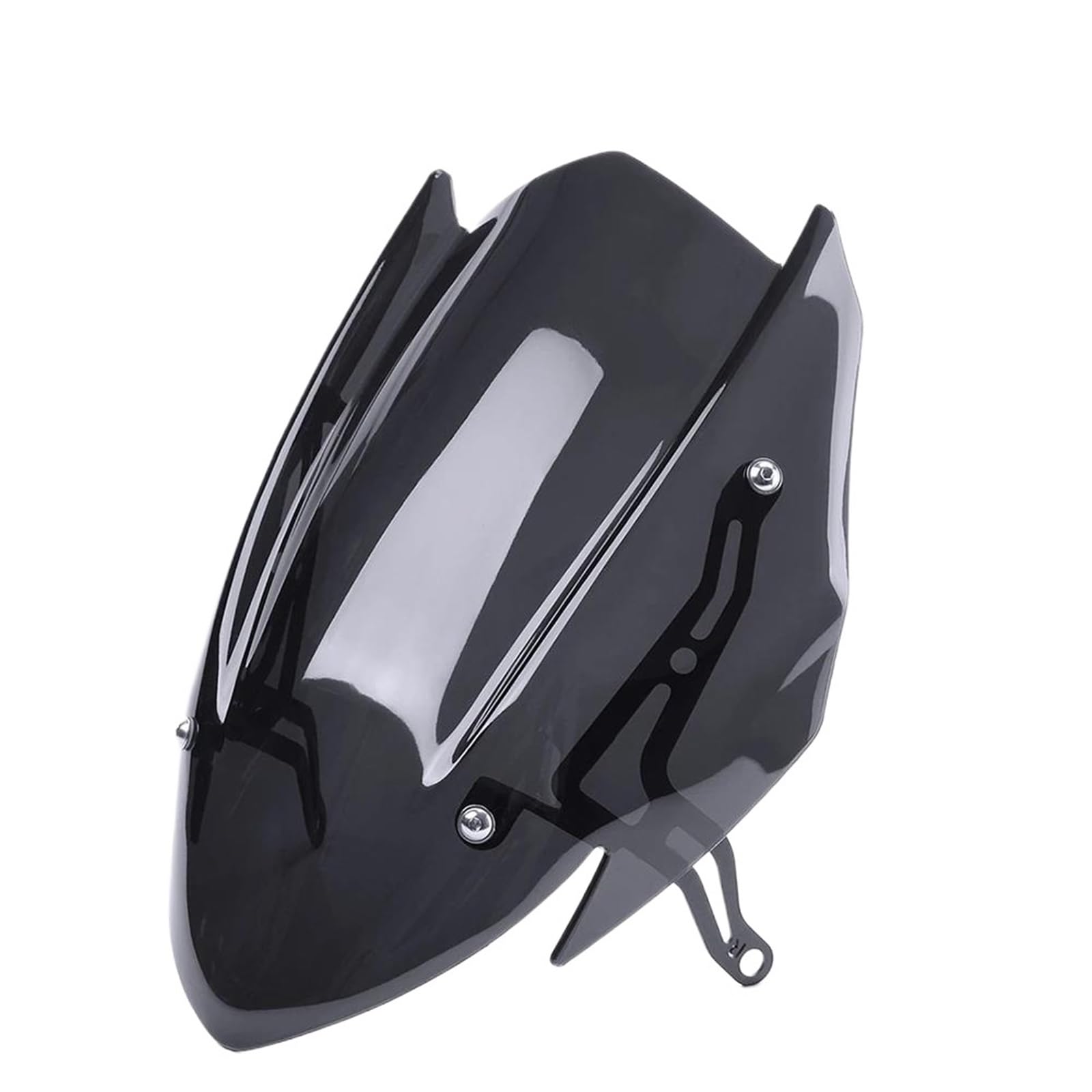 PPWIALL Motorrad Windschutzscheibe Windschutzscheibe Windschutz Motorrad Zubehör Windabweiser Für Suzuki Für GSX-S750 2017-2022 2021 2020 2023 Spoiler Deflektor(Black) von PPWIALL