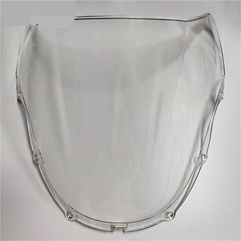 PPWIALL Motorrad Windschutzscheibe Windschutzscheibe Windschutzscheibe Double Bubbl Für CBR600 CBR600RR F4i 1999 2000 Spoiler Deflektor(Clear) von PPWIALL