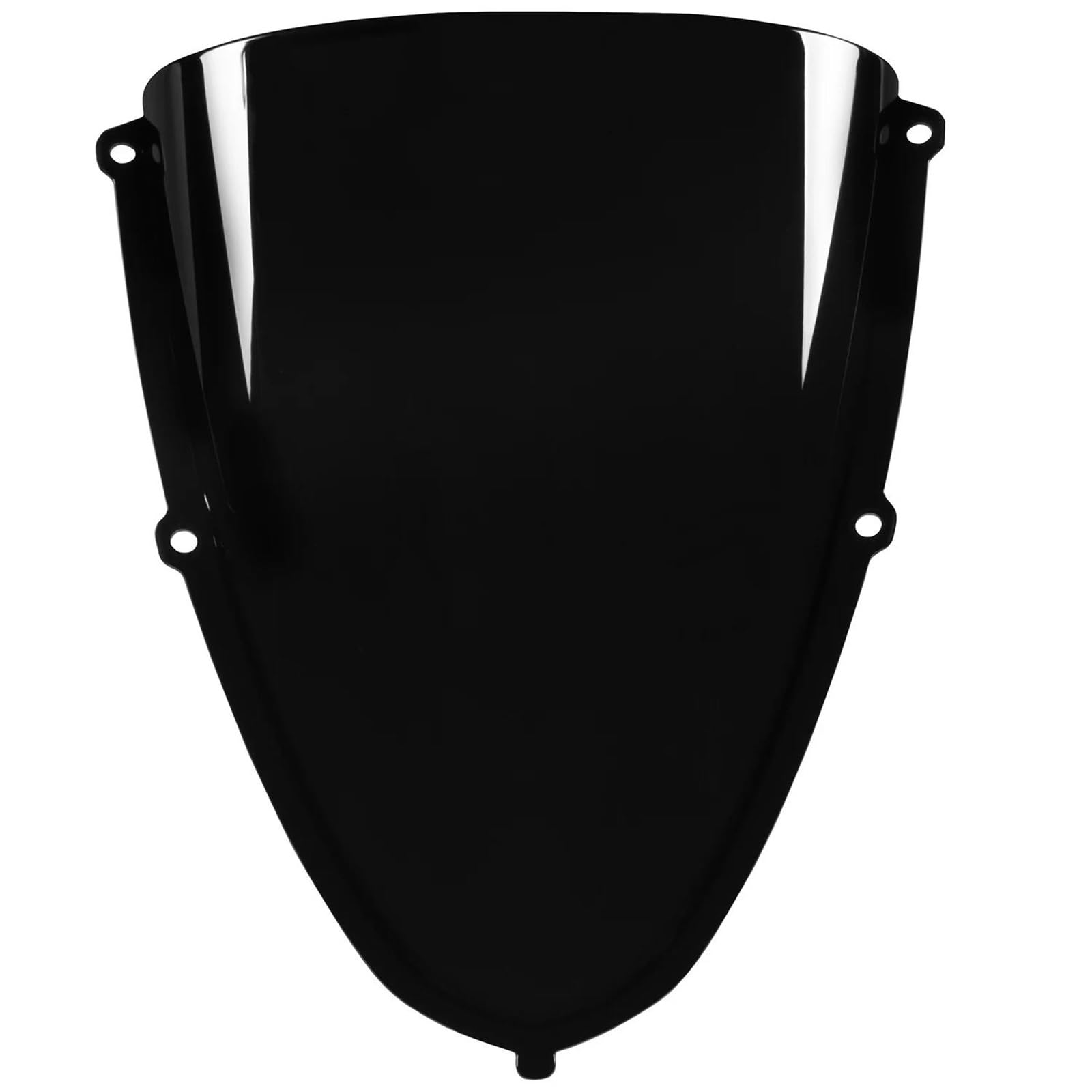 PPWIALL Motorrad Windschutzscheibe Windschutzscheibe Windschutzscheibe Motorrad Front Windabweiser Schild Bildschirm Visier Zubehör Für Aprilia Für RS 660 2020-2024 Spoiler Deflektor(Black) von PPWIALL