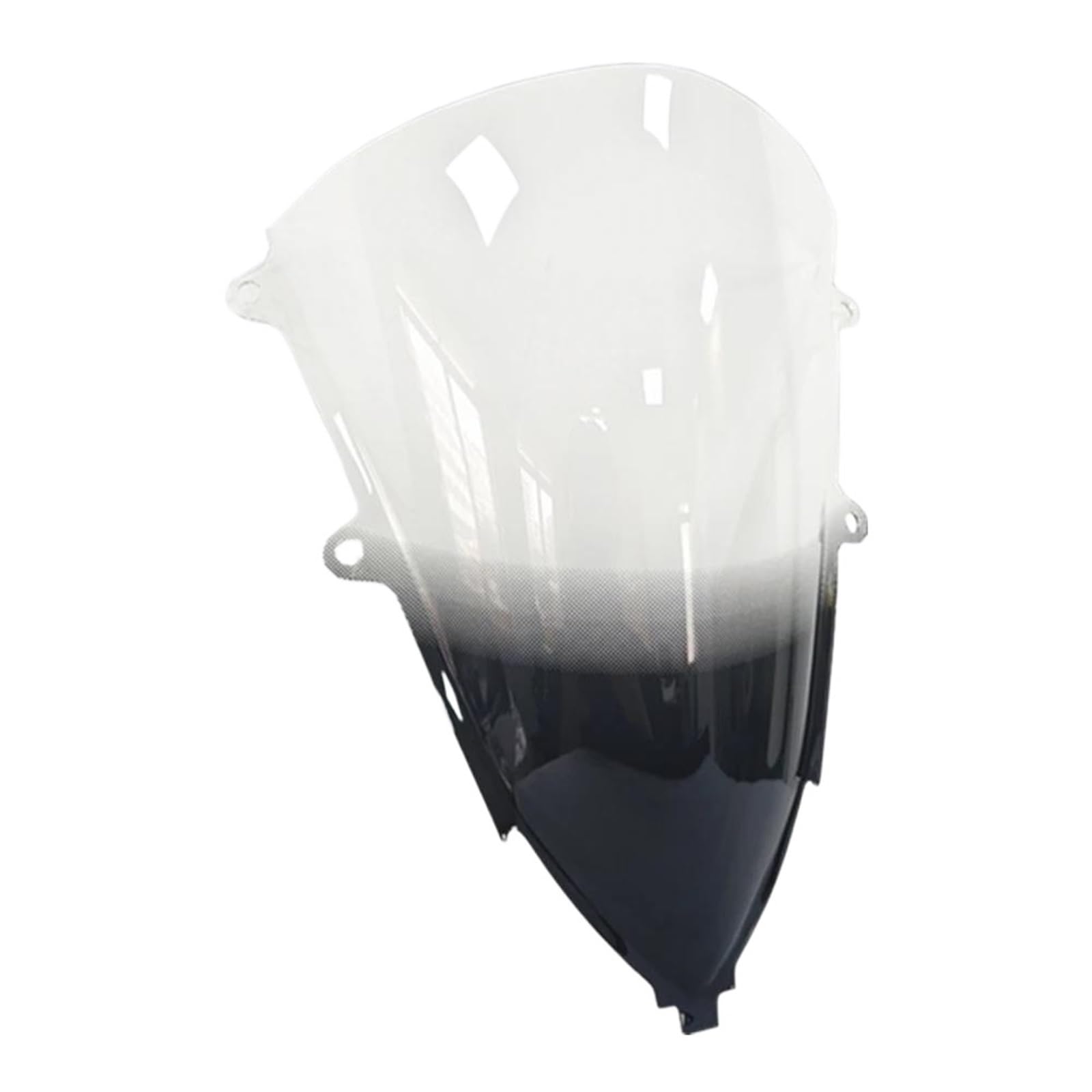 PPWIALL Motorrad Windschutzscheiben Motorrad-Windschutzscheiben-Windabweiser, Rauchschwarzer Windschutzscheiben-Raise-Spoiler Für CBR650R 2019 2020 2021 Windabweiser Motorrad(Clear) von PPWIALL