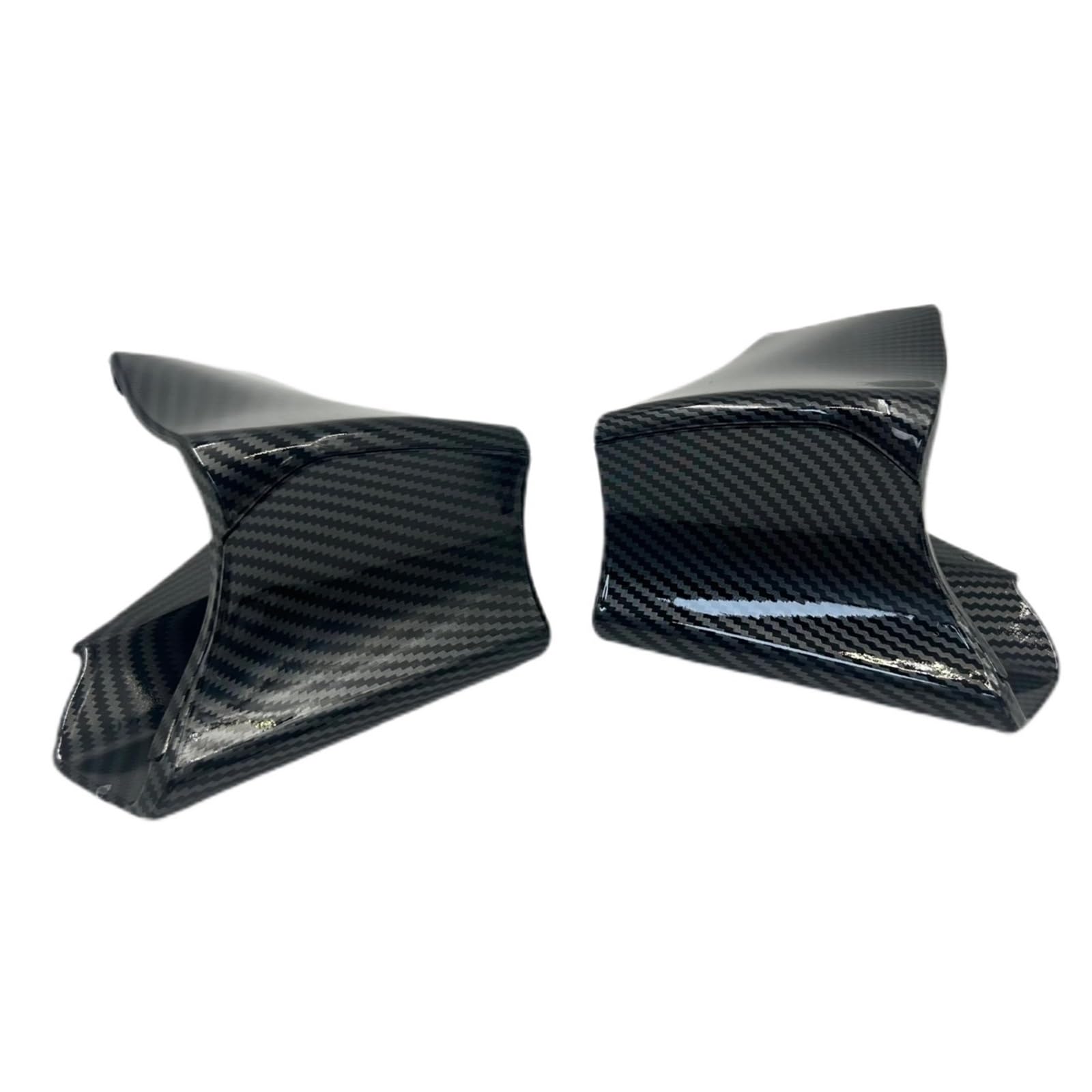 PPWIALL Motorrad Winglet Abdeckung Passend Feste Flügel Motorrad Winglet Aerodynamische Flügel Kit Spoiler Für Kawasaki Für N-ja ZX4R ZX4RR Aerodynamischer FlüGel Kit(3) von PPWIALL