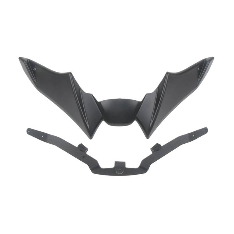 PPWIALL Motorrad Winglet Abdeckung Passend Für YA&MA&HA Für MT-09 2021 2022 2023 Motorrad Nackter Frontspoiler Winglet Aerodynamischer Wing Kit Spoiler Aerodynamischer FlüGel Kit(1) von PPWIALL