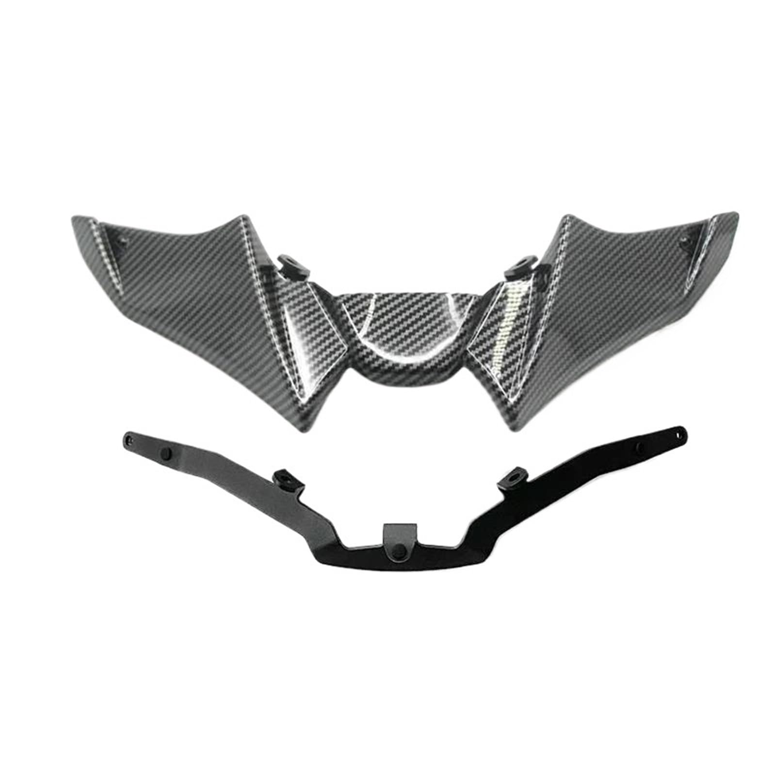 PPWIALL Motorrad Winglet Abdeckung Passend Für YA&MA&HA Für MT-09 SP 2021-2023 Sport Downforce Spoiler Aerodynamisches Flügelabweiser-Motorrad Aerodynamischer FlüGel Kit(2) von PPWIALL