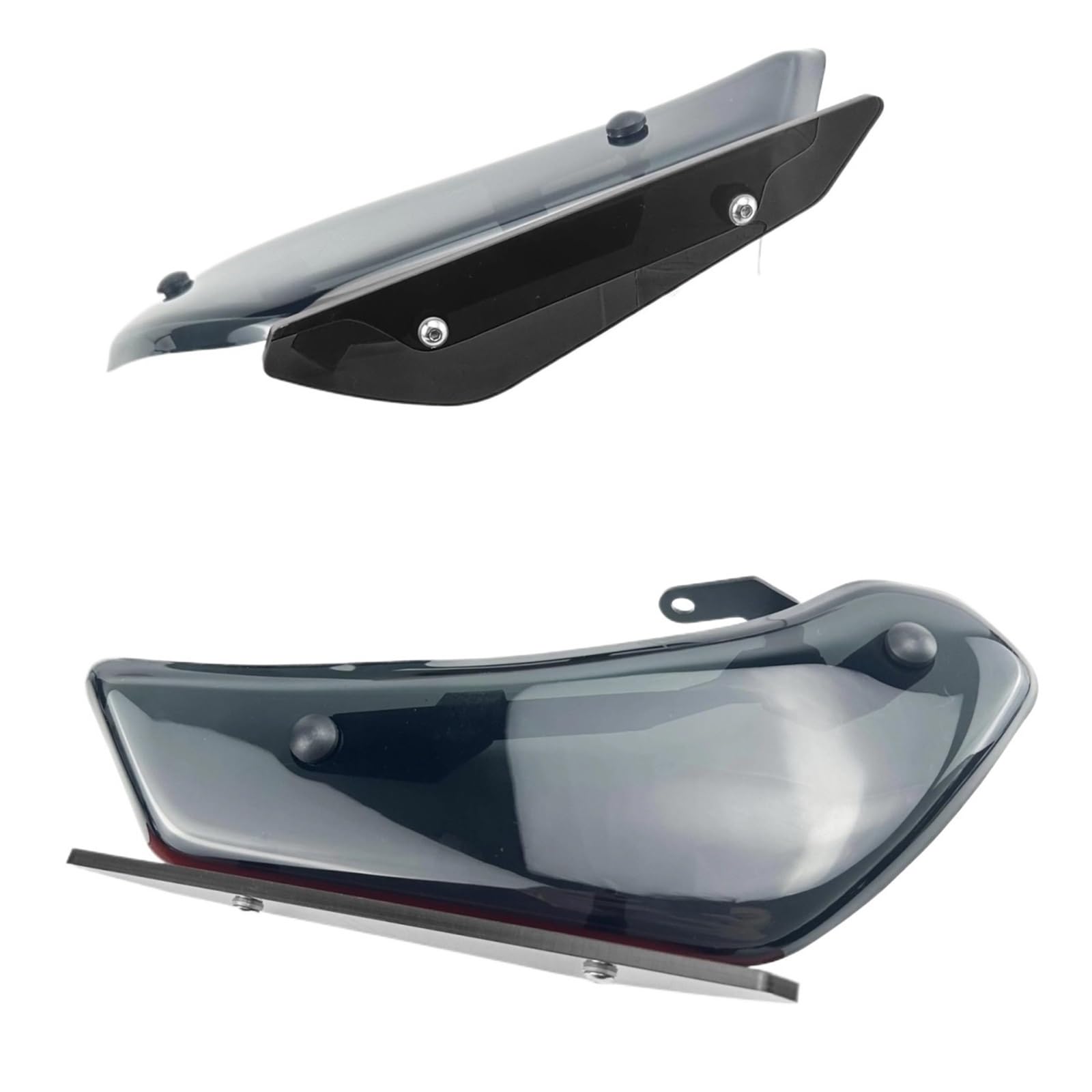 PPWIALL Motorrad Winglet Abdeckung Passend Motorrad Downforce Sport Seitenspoiler Aerodynamischer Flügelabweiser Verkleidungsschutz Für CBR650R 2019–2023 Aerodynamischer FlüGel Kit(2) von PPWIALL