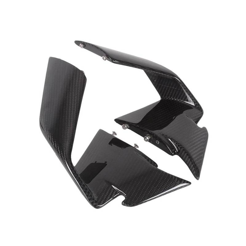 PPWIALL Motorrad Winglet Abdeckung Passend Motorrad Winglet Carbon Side Fixed Wing Spoiler Air Deflektor Für S1000RR 2019 2020 2021 Side Wind Spoiler(1) von PPWIALL