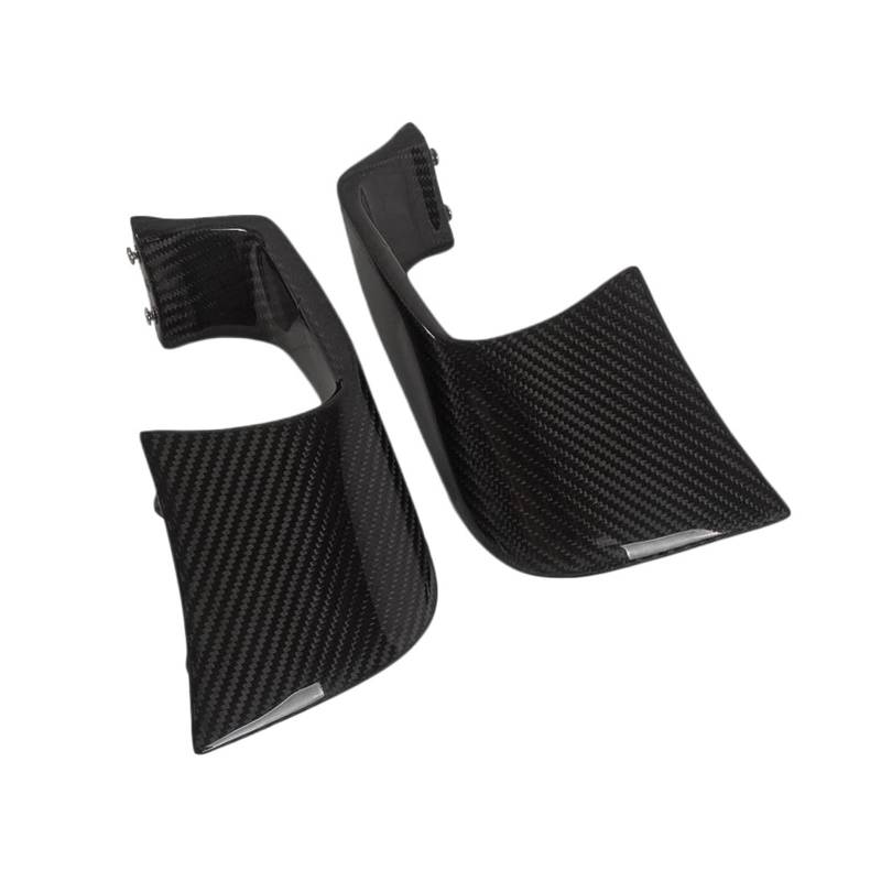 PPWIALL Motorrad Winglet Abdeckung Passend Motorrad Winglets Windabweiser Flügel Kit Spoiler Luftabweiser Kohlefaser Twill Für Ya&ma&ha Für R1 R1M 2015-2018 2019 2020 Aerodynamischer FlüGel Kit von PPWIALL