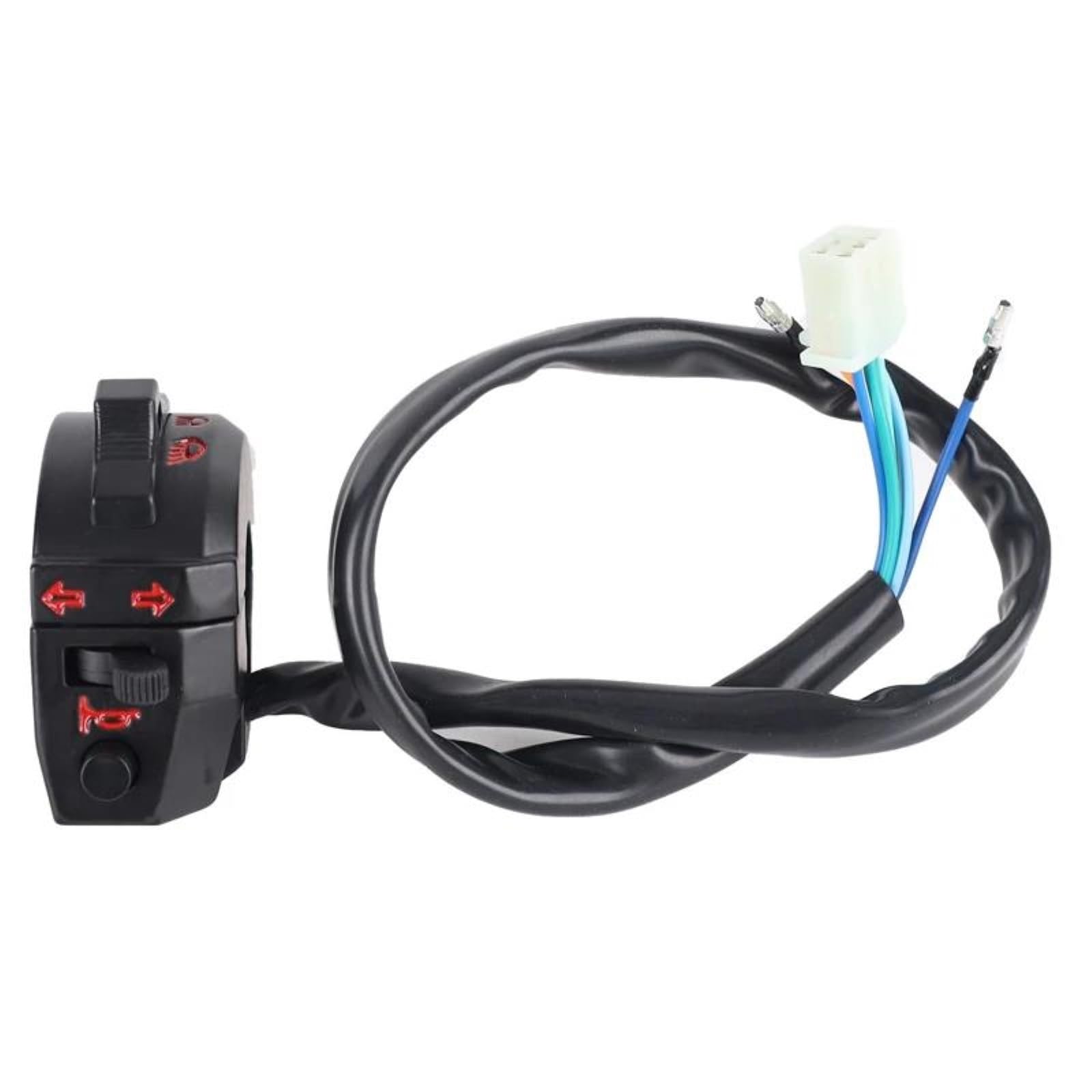 PPWIALL Motorrad lichtschalter-Controller Motorrad Lenker Links Rechts Steuerschalter Horn Blinker Scheinwerfer Elektrostart 22mm Für XL XR 250 400 600 Motorrad-Controller(2) von PPWIALL