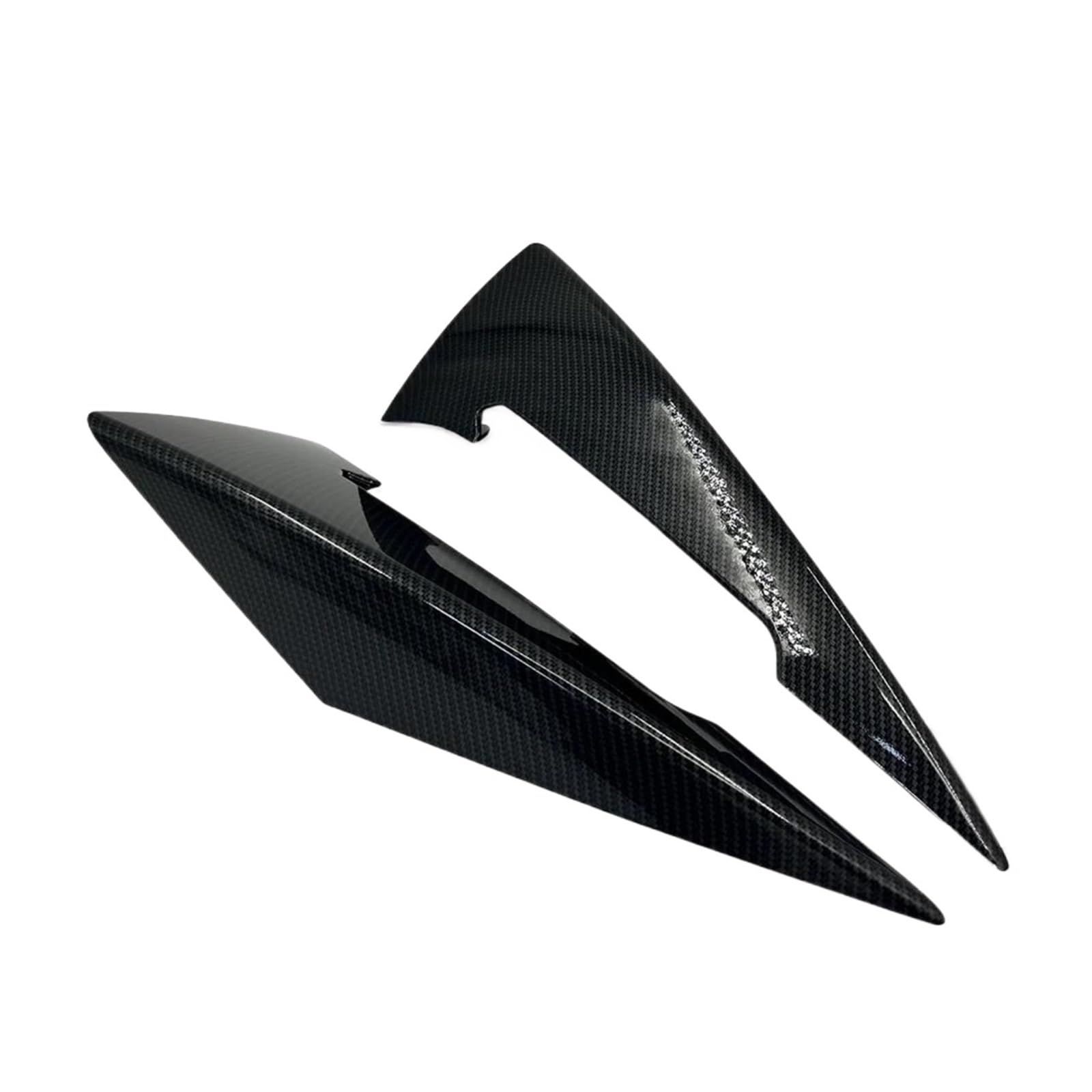 PPWIALL Spoiler & Flügel Für Ya&ma&ha Für XMAX300 2023 Motorrad Seite Guards Feste Wind Flügel Front Verkleidung Seite Spoiler Winglets Aerodynamische Flügel Kit von PPWIALL