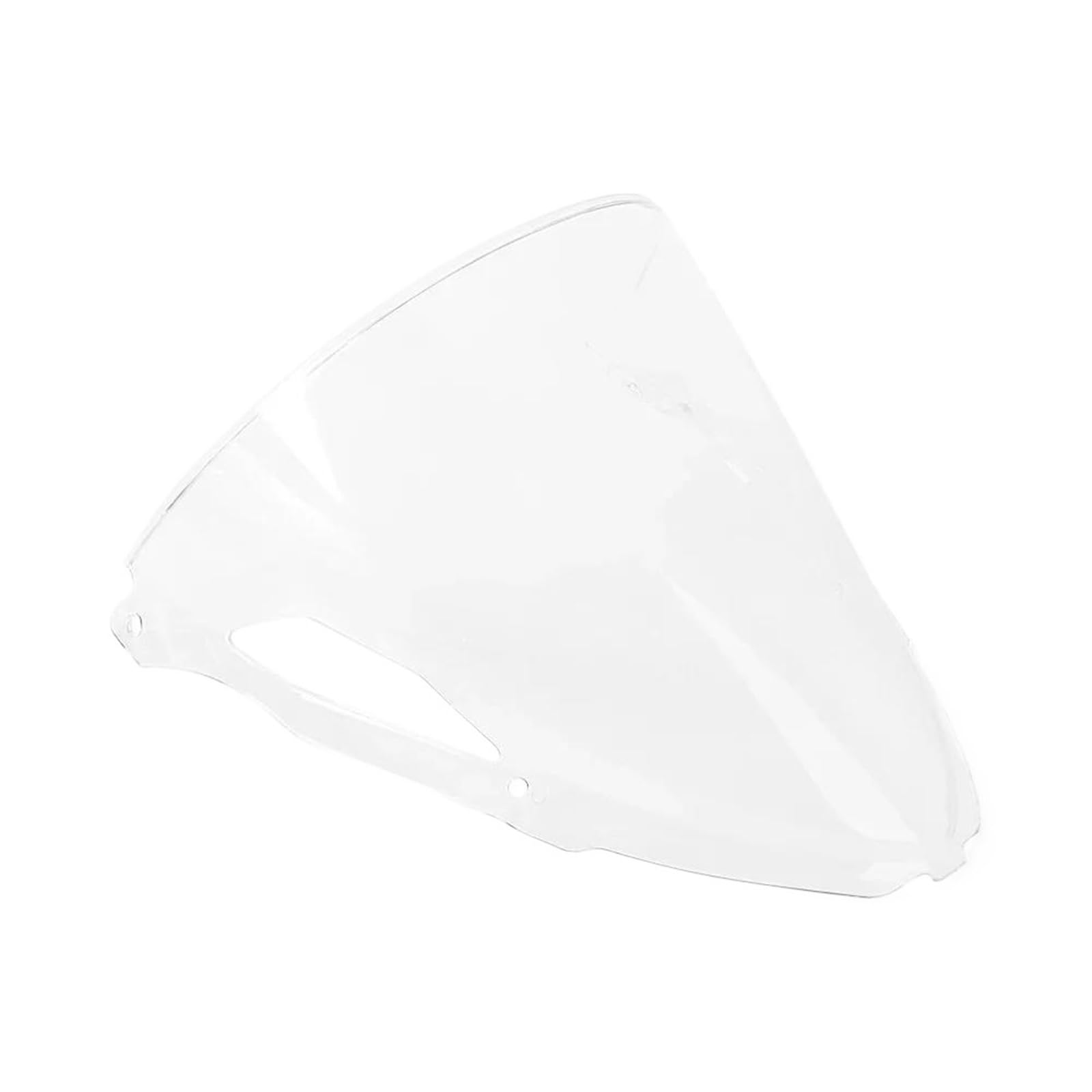 PPWIALL Windschutzscheibe Motorrad-Windschutzscheibe, Roller, Windschutzscheiben-Spoiler Für Kawasaki Für N-ja ZX-6R 2024 Windschutzscheibe Motorrad(Transparent) von PPWIALL