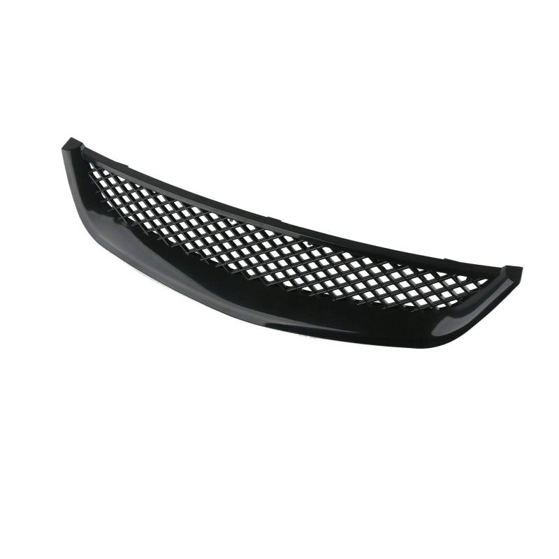 PPcdfre Auto GläNzend Schwarz Netz ABS Front KüHlergrill für die Motorhaube für JDM Typ R 2001-2003 von PPcdfre