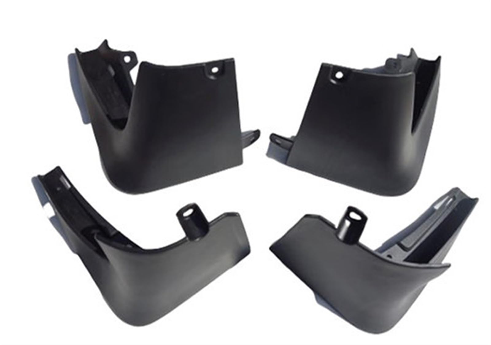 PQAIECXD Auto Schmutzfänger Guards Kompatibel Mit Tesla Für Modell S 2012-2015 2016 Auto-Schmutzfänger, Spritzschutz, Kotflügel Vorn Hinten, Styling-Schmutzfänger, Zubehör, 4 Stück von PQAIECXD