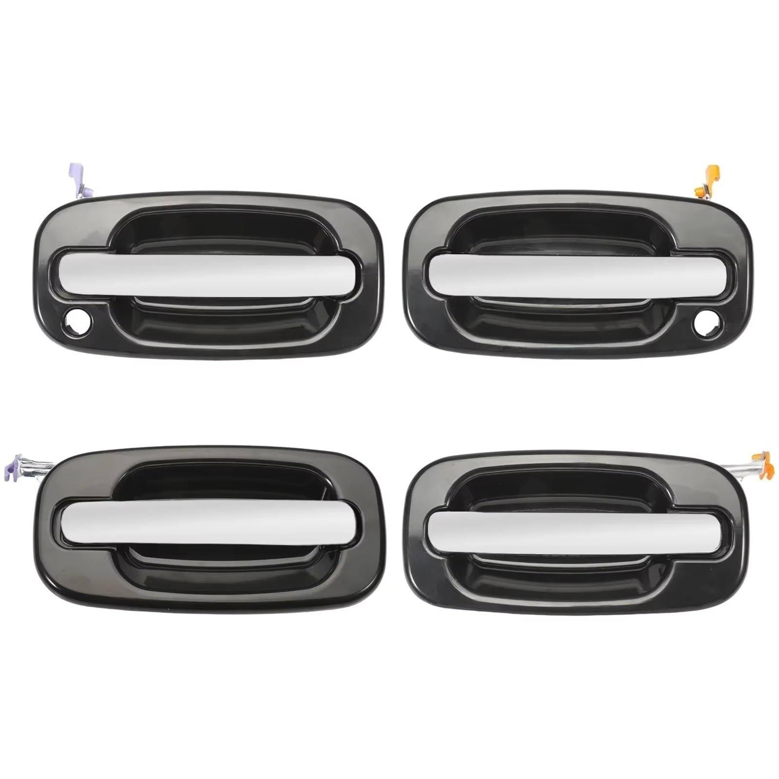 PQAIECXD car Türgriff außen Kompatibel Mit Chevrolet Für Tahoe 2000–2006, 4 Stück Außentürgriffe Vorne Und Hinten, Auto-Außentürgriffe OEM: 15745149 1518241 PQAIECXD car Türgriff außen Kompatibel Mit Chevrolet Für Tahoe 2000–2006, 4 Stück Außentürgriffe Vorne Und Hinten, Auto-Außentürgriffe OEM: 15745149 1518241 von PQAIECXD