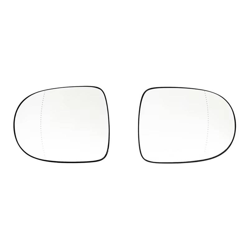 Flügelspiegelglas Kompatibel Mit Für Clio 3 Für Modus 2009 2010 2011 2012 Für Twingo 2010-2014 Autoteile Beheiztes Rückspiegelglas 7701069522 7701069553(1 pair) von PQAWSFR