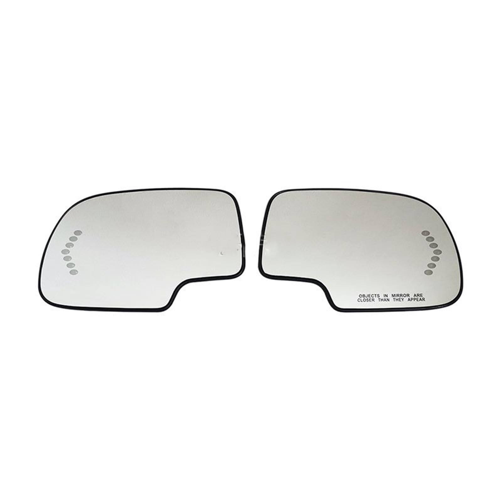 Flügelspiegelglas Kompatibel Mit GMC Für Sierra 1500 2500 3500 2003–2007 Für Yukon 2003–2006 Links Und Rechts Beheizte Glasrückspiegelplatten Zubehör 88944391(1 pair) von PQAWSFR